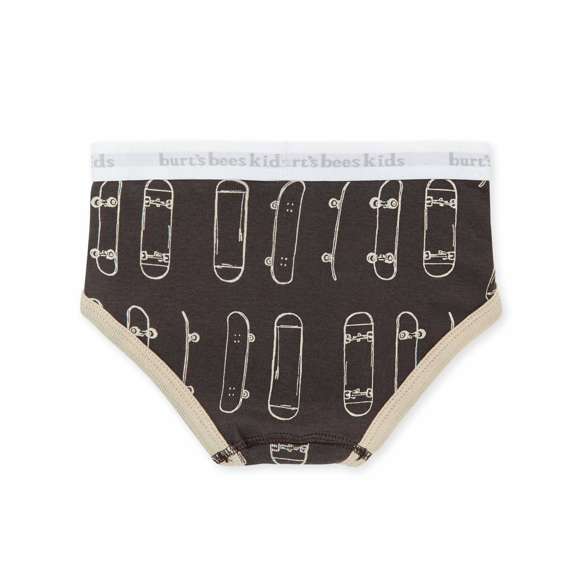 Guitars & Skateboards Organic Cotton Toddler Boy Underwear 5 Pack、mySite、g9winljtr