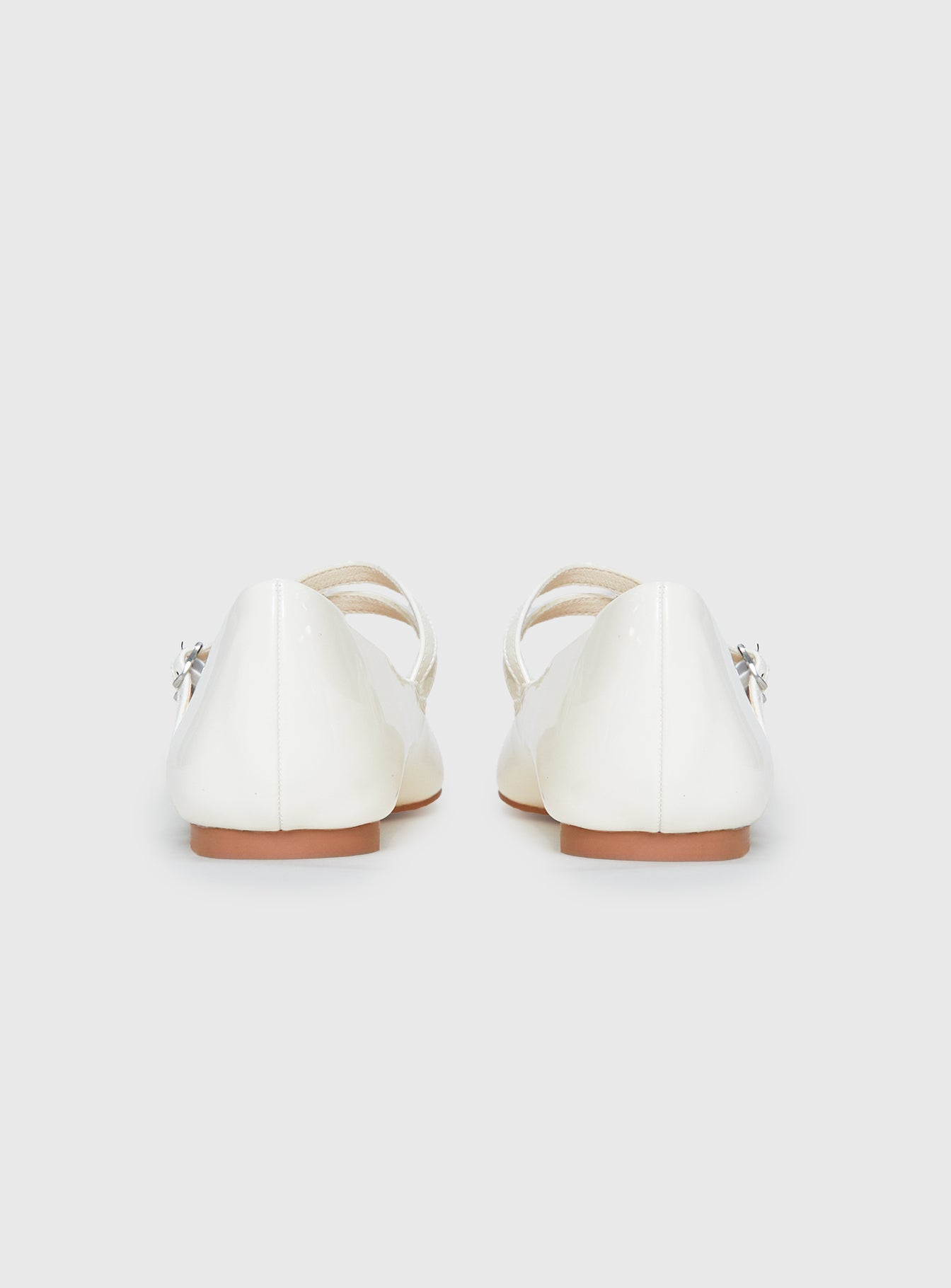 Billini Finnegan Ballet Flats Bone Patent、mySite、solidvoid