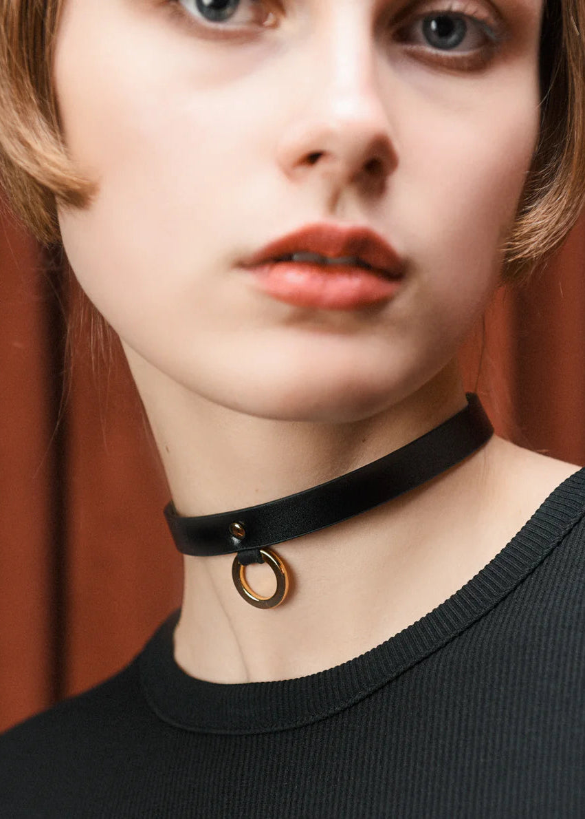  Leather Thin Choker、mySite、justintrudeaud