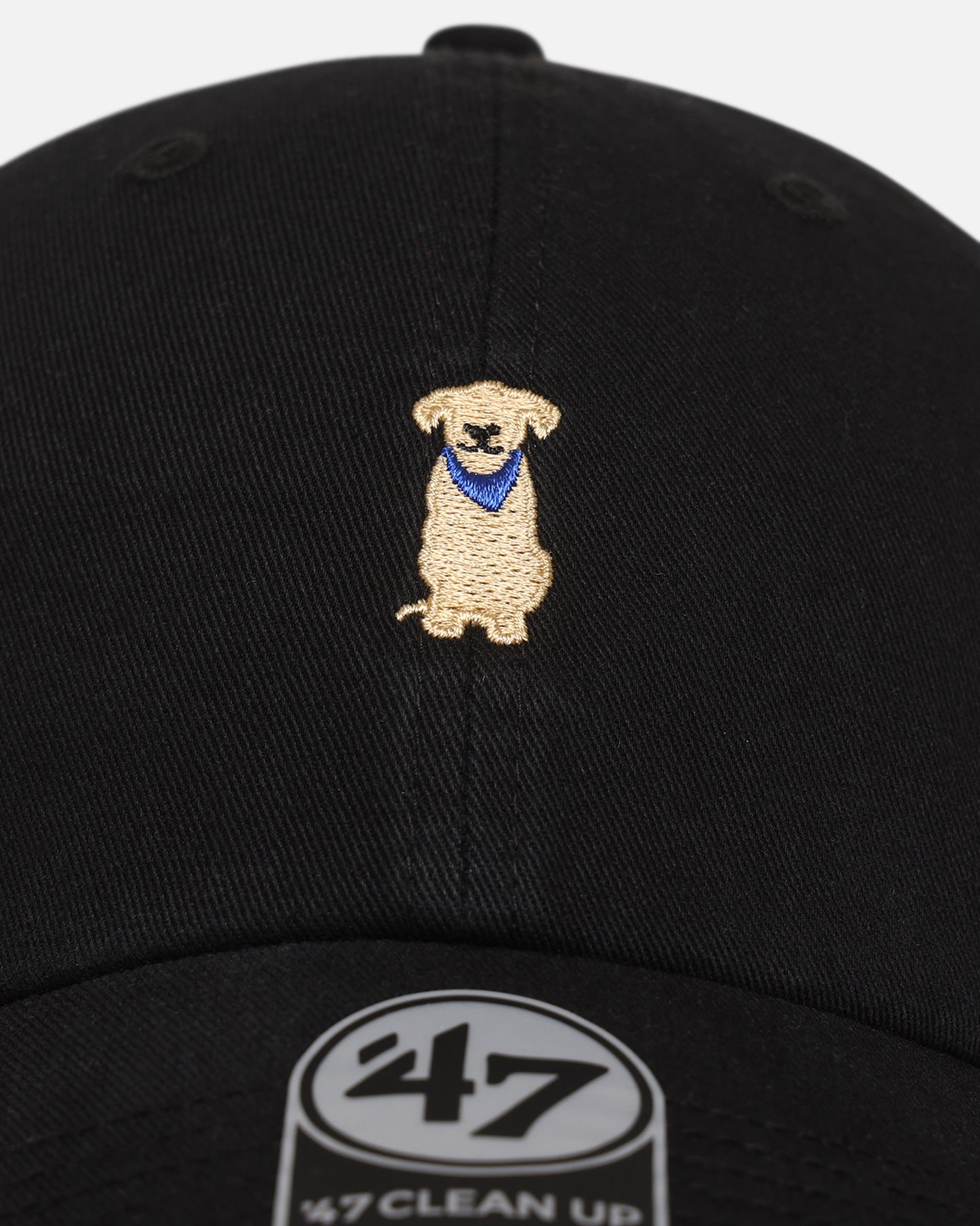 47 Brand Yellow Labrador 'Dog Collection' 47 Clean Up Strapback Black、mySite、zt4zffjzw