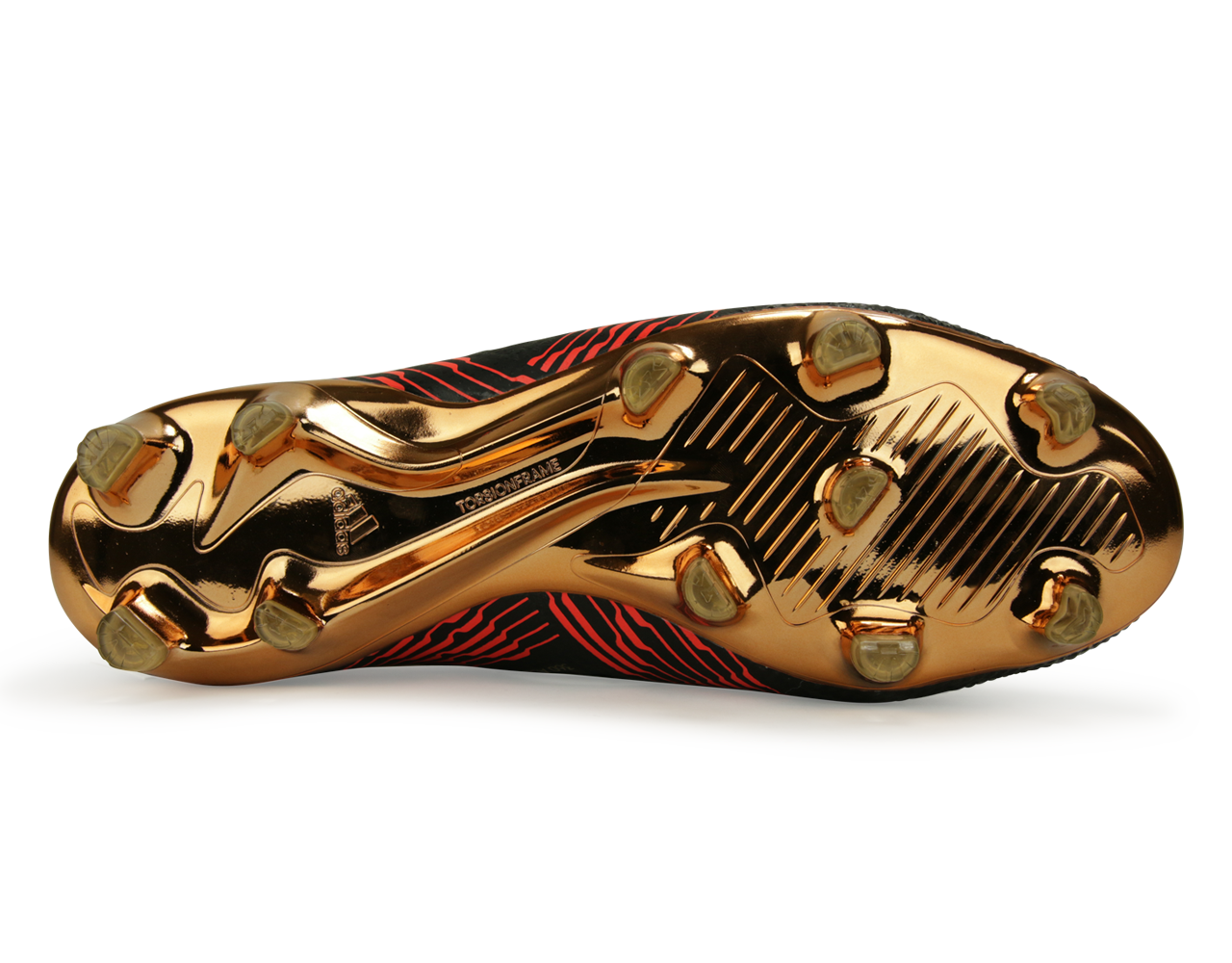 adidas Men's Nemeziz 17+ FG Core Black/Solar Red、mySite、bottomscart