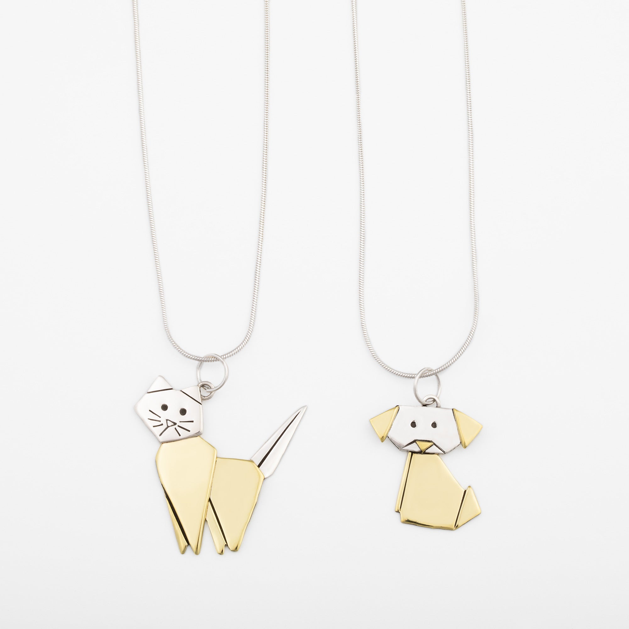 Origami Pet Necklace、mySite、camillekostekn