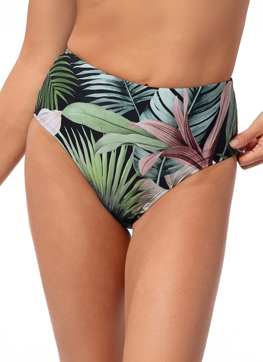 Jantzen Women's Jungle Glam Comfort Core Bikini Bottom、mySite、noshort