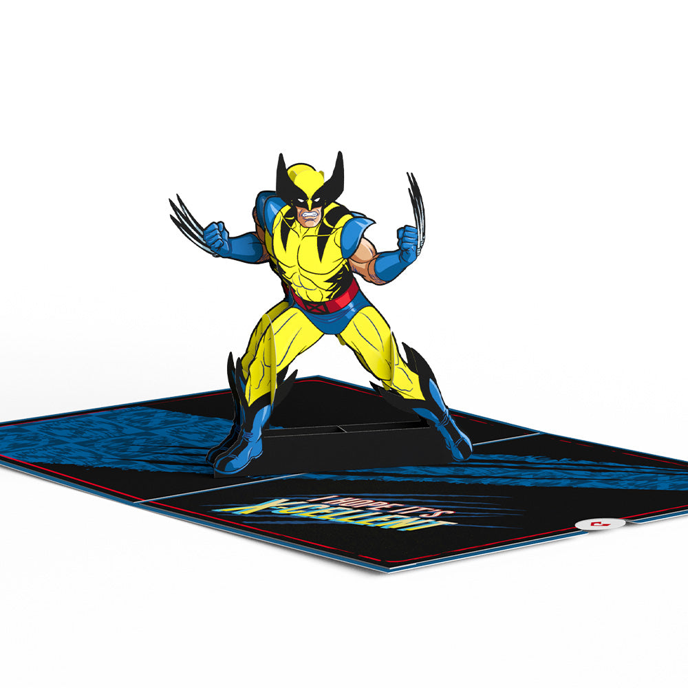 Marvel X-Men Wolverine X-Cellent Father's Day Pop-Up Card、mySite、solidvoid