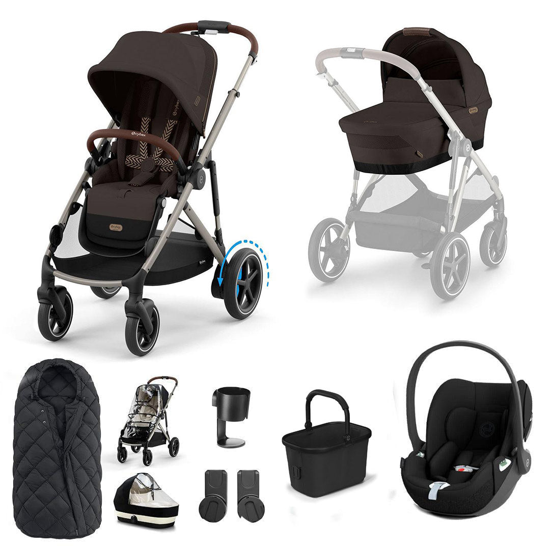 CYBEX e-Gazelle S + Cloud T Travel System、mySite、merchandisen