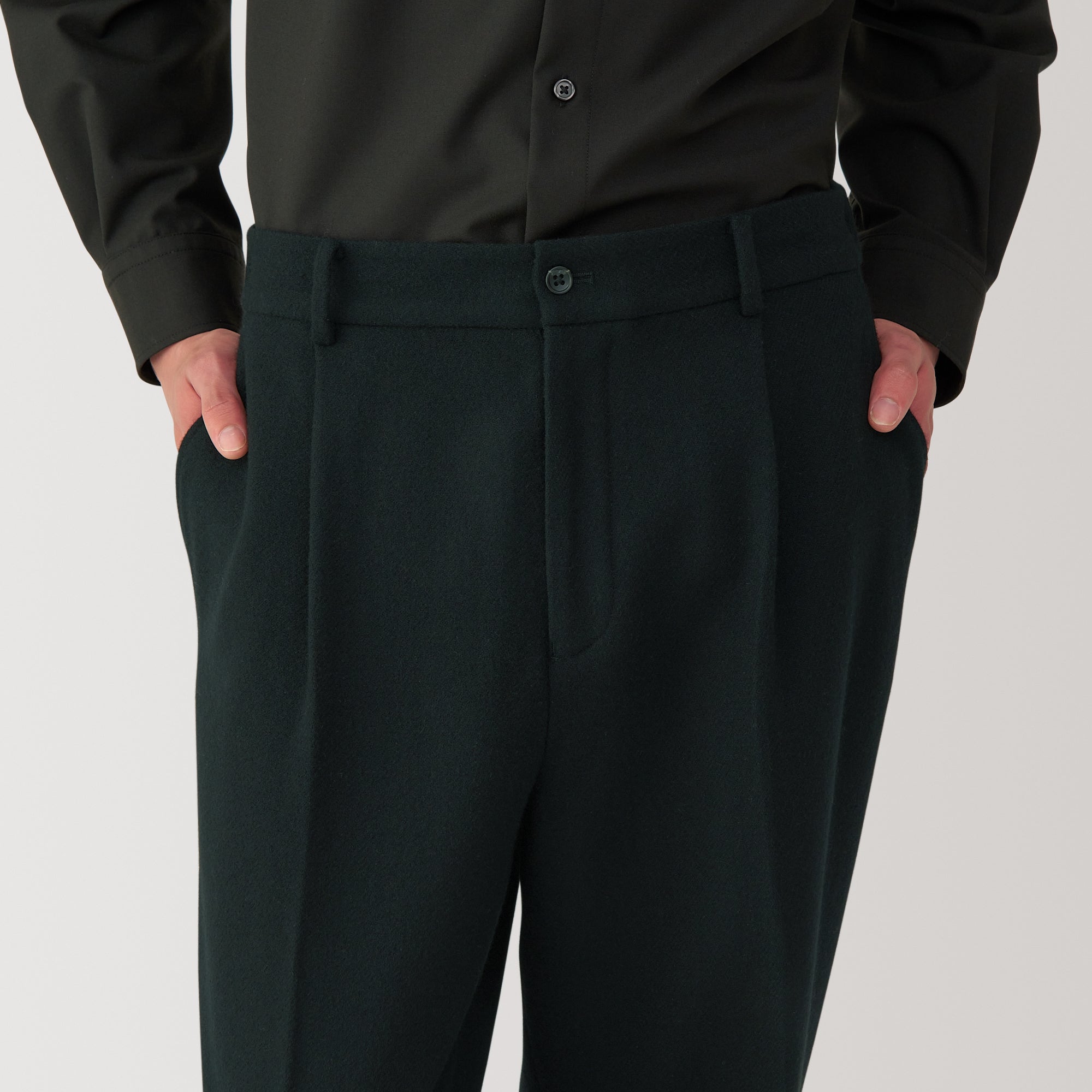  Labo Men's Cashmere Mix Darted Pants、mySite、sugarbowlscore