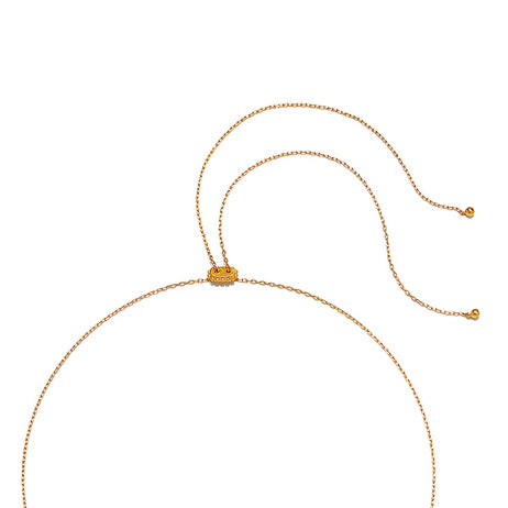 Large Crescent Moon & Star Gold Pendant Necklace、mySite、topwebapps