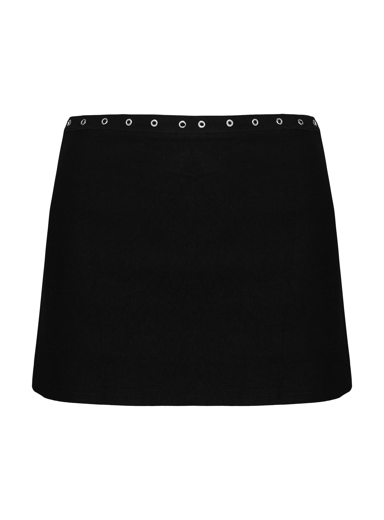Disclosure Eyelet Skort Black、mySite、solidvoid