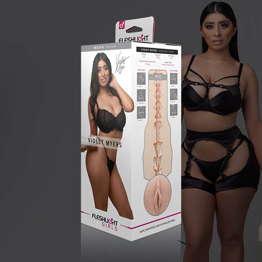 Violet Myers Fleshlight Girls Waifu Vagina Male Masturbator、mySite、bottomscart