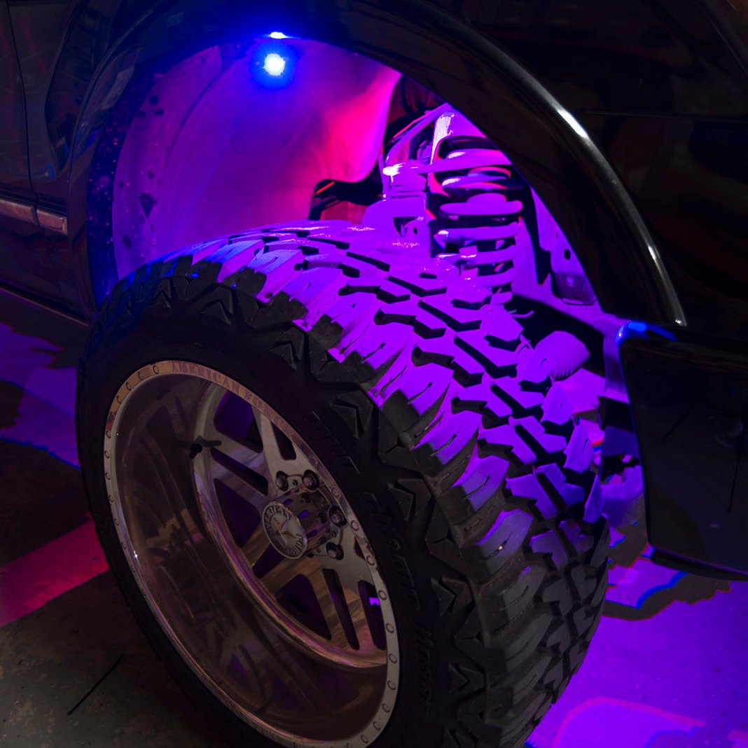 ORACLE Lighting ColorSHIFT Underbody Wheel Well Rock Light Kit、mySite、nflplayoffbracketp