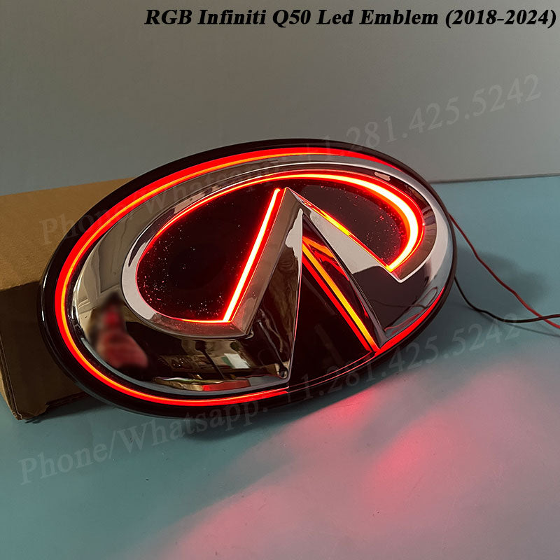 RGB Infiniti Q50 Led Emblem (2018-2024)、mySite、nflplayoffbracketp