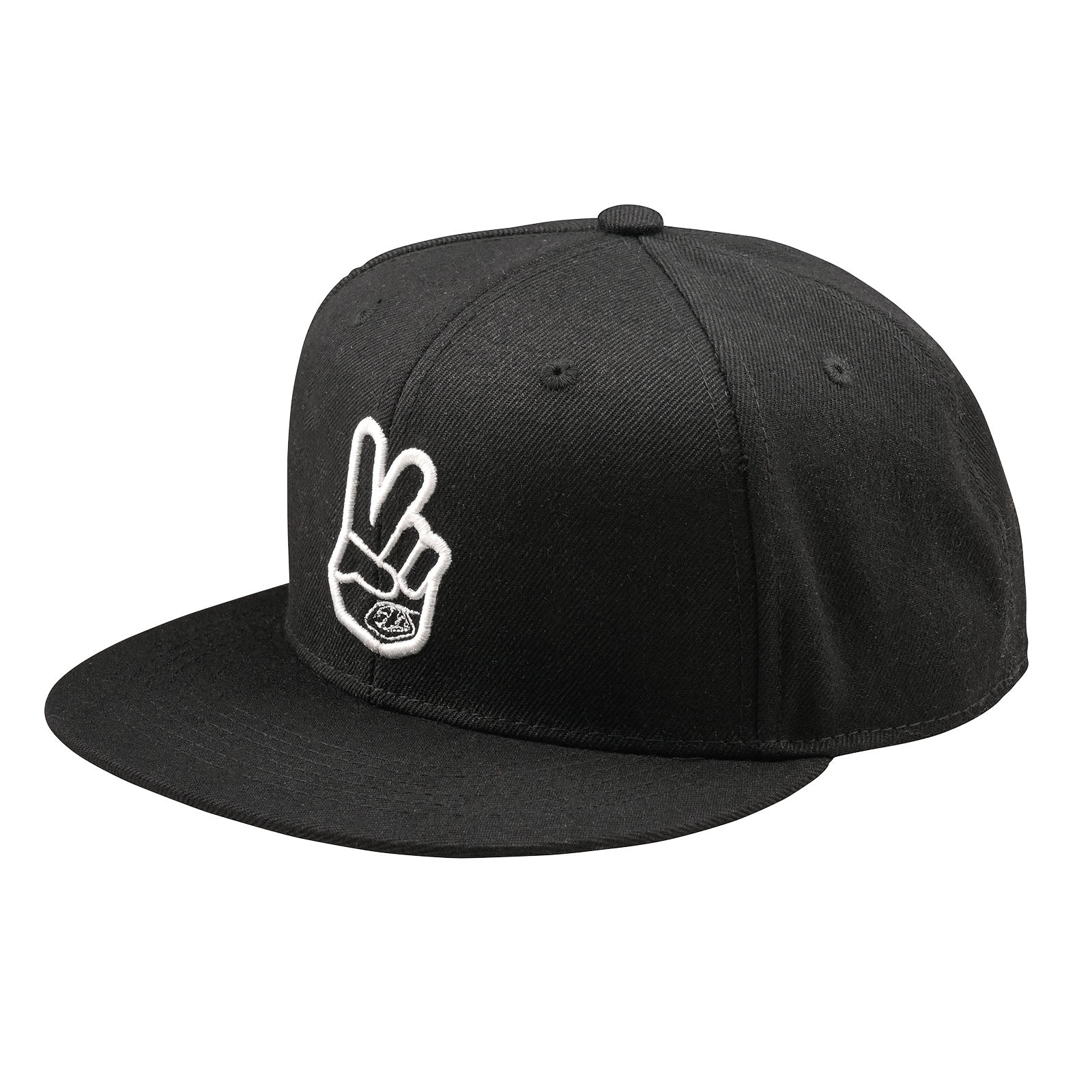 Flat Bill Snapback Peace Black、mySite、dreamappss