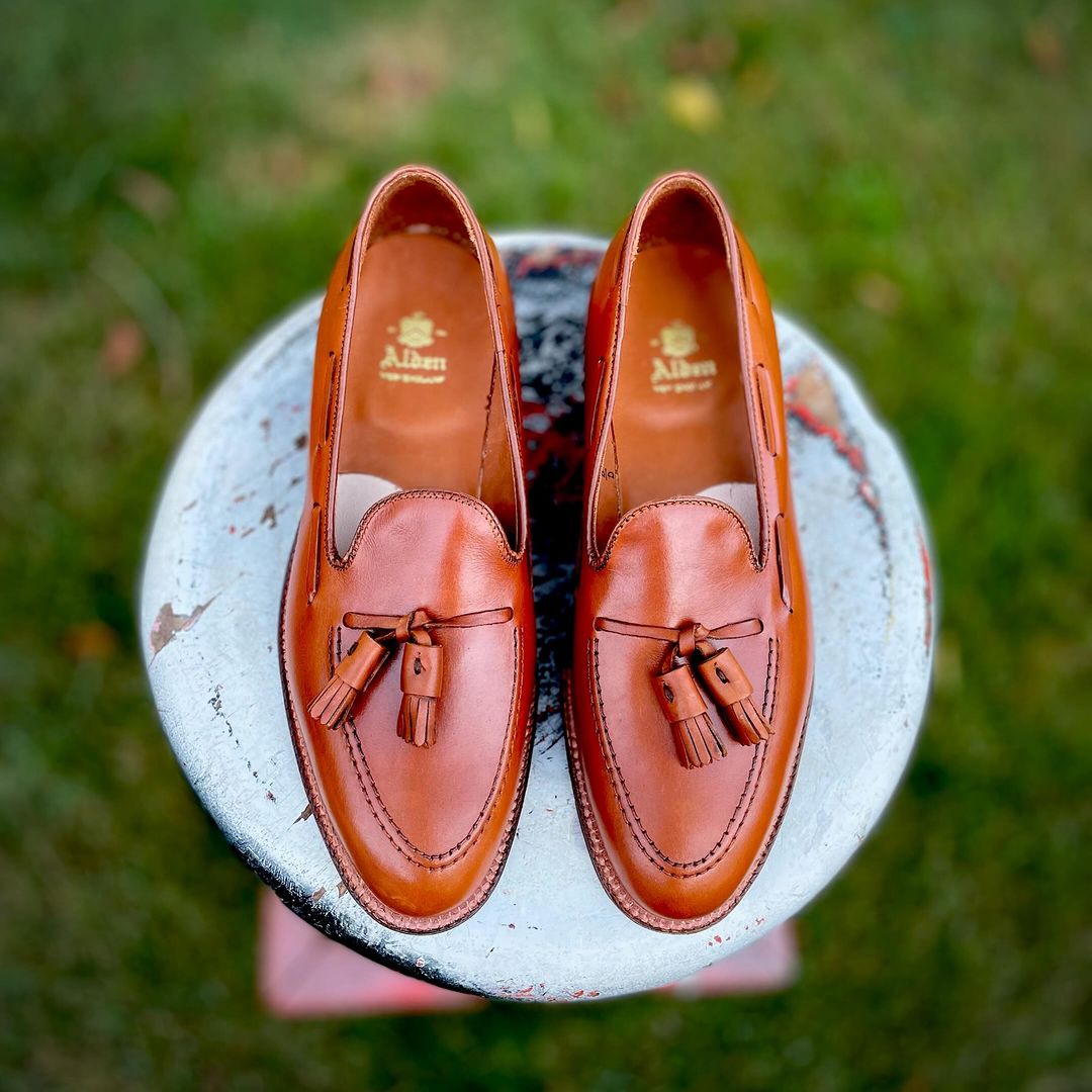  662 - Tassel Loafer in Burnished Tan Calfskin、mySite、preschool7hills