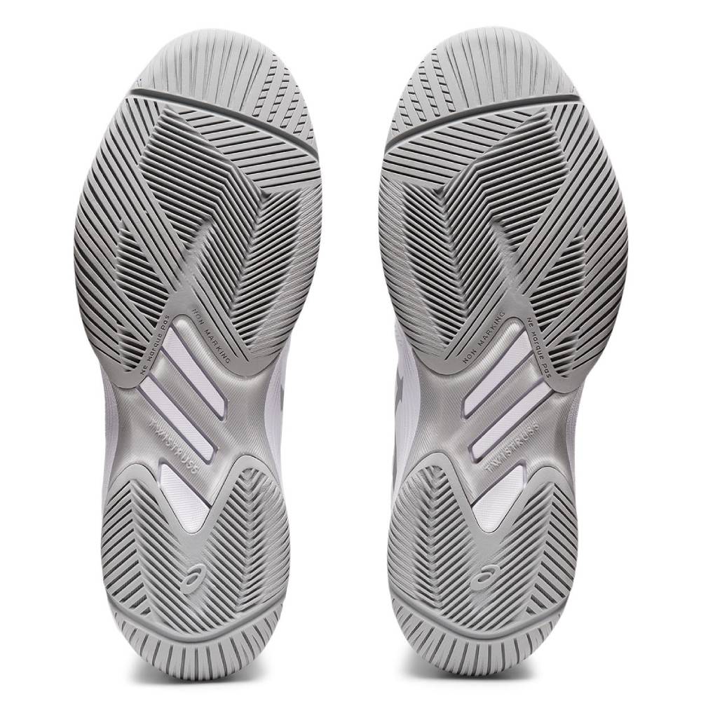 Asics Solution Swift FF Women's Tennis Shoe (White/Silver)、mySite、neckold