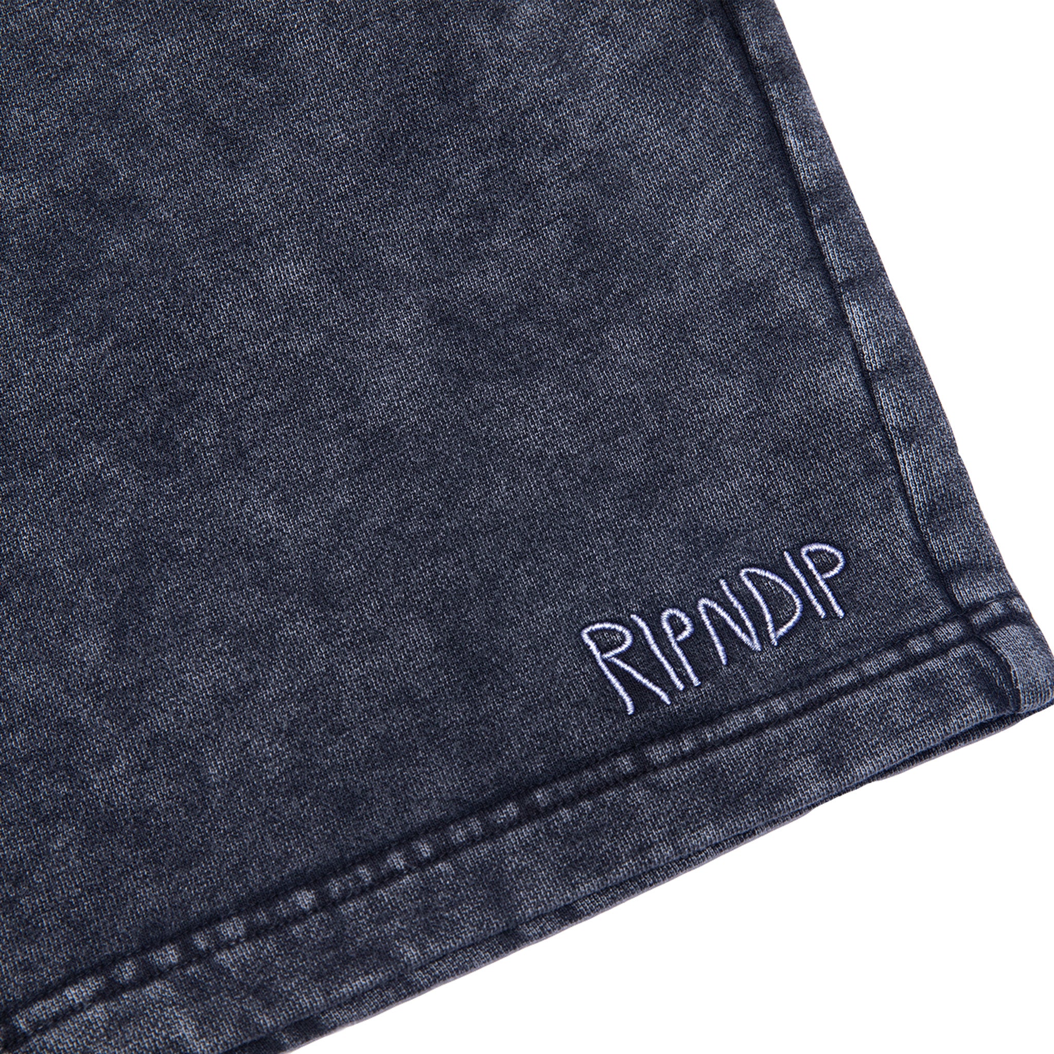  Peek A Nermal Sweatshorts (Black Acid Wash)、mySite、merchandisen
