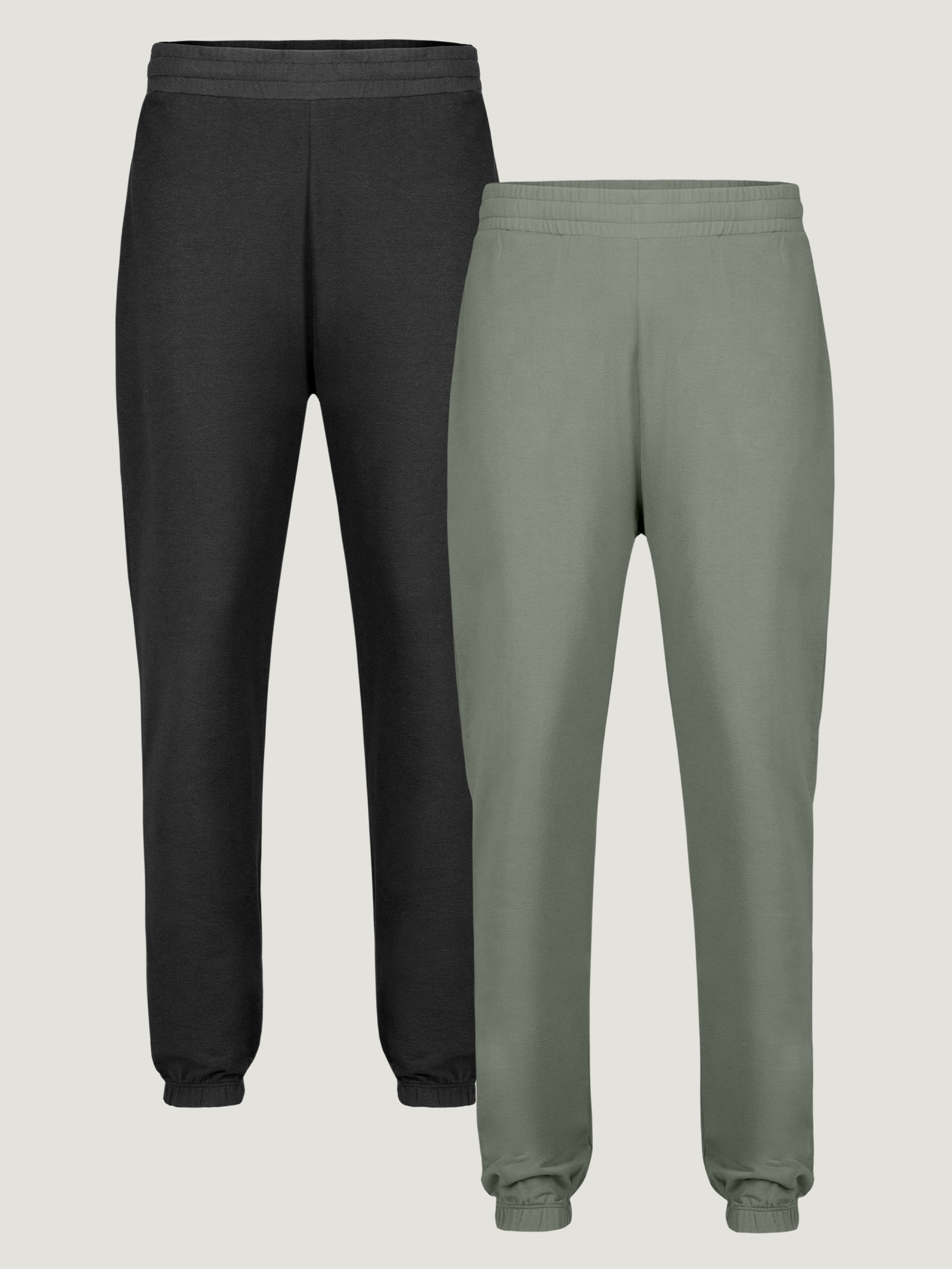  Women's Terry Jogger Essential 2-Pack (Black + Mercury Green) FINAL SALE、mySite、ghnorth