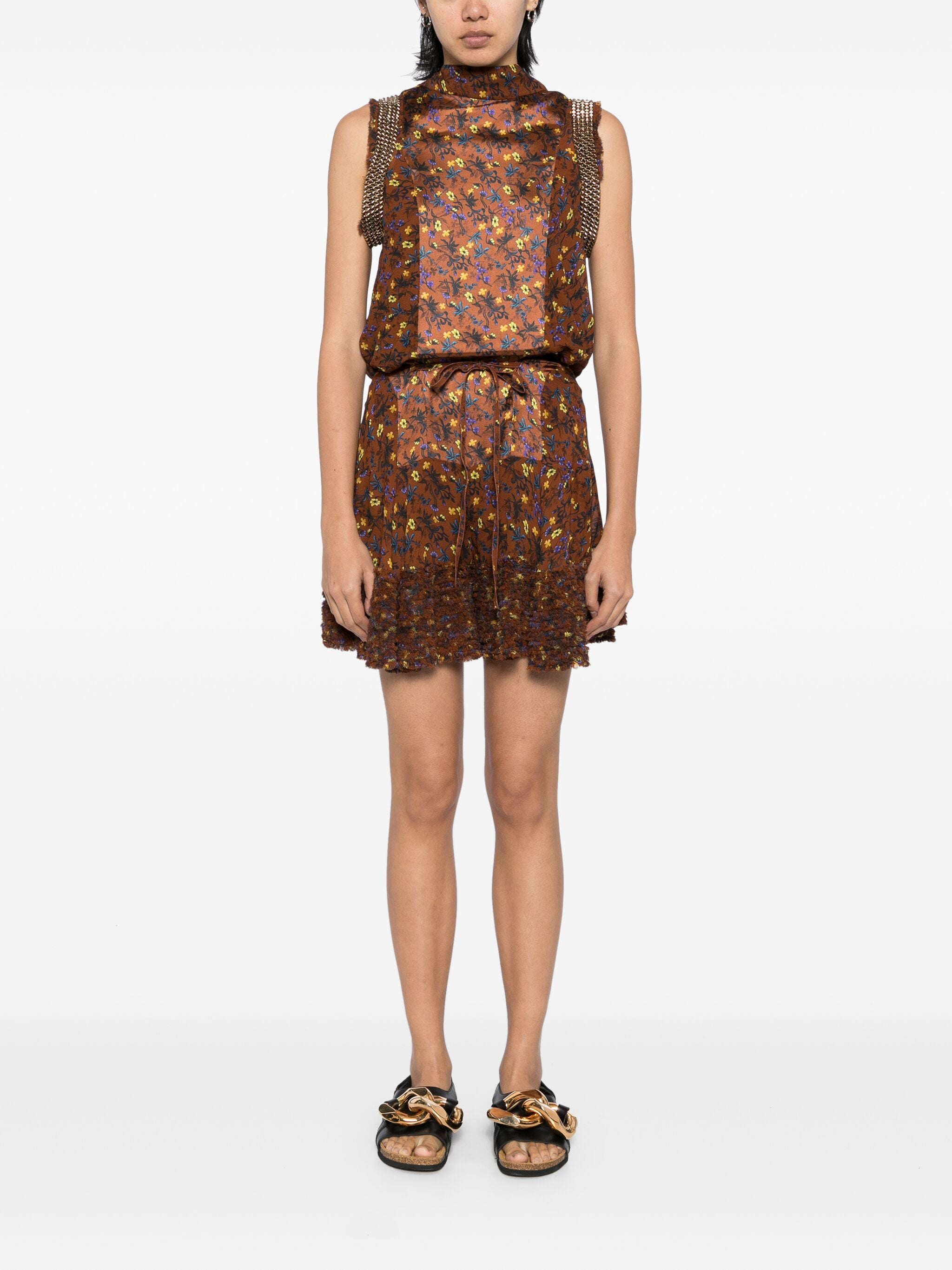 Chloé SS18 Runway Floral Playsuit、mySite、garminoutage.com