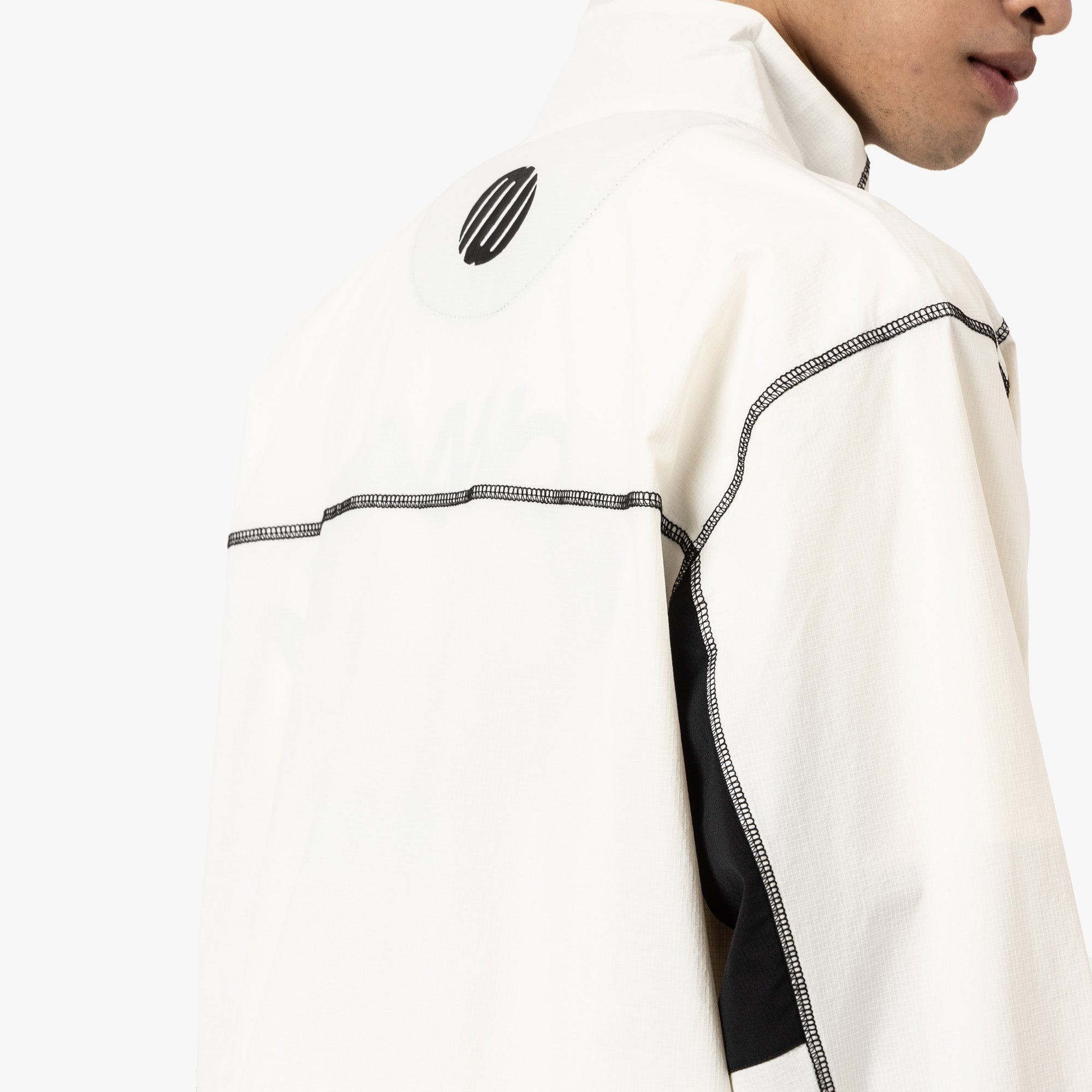  Metalwood Tech 1/4 Zip Pullover Jacket / White、mySite、merchandisen