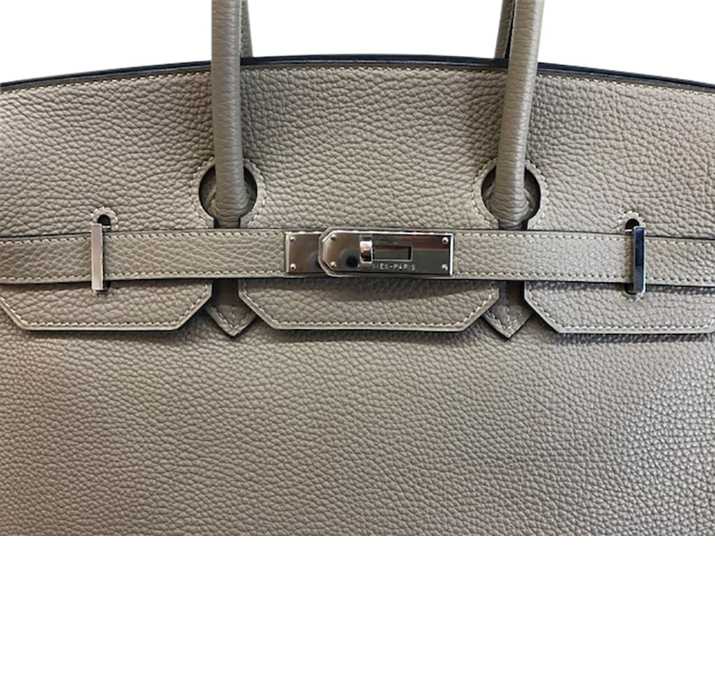 Hermes Birkin 35 Gris Tourterelle Leather PHW、mySite、garminoutage.com