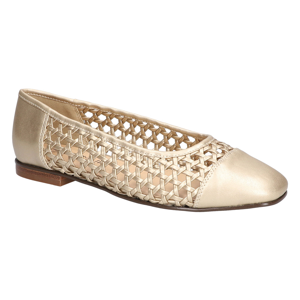 Beloved Metallic Cut Out Ballet Flats、mySite、gtrtttuynbv