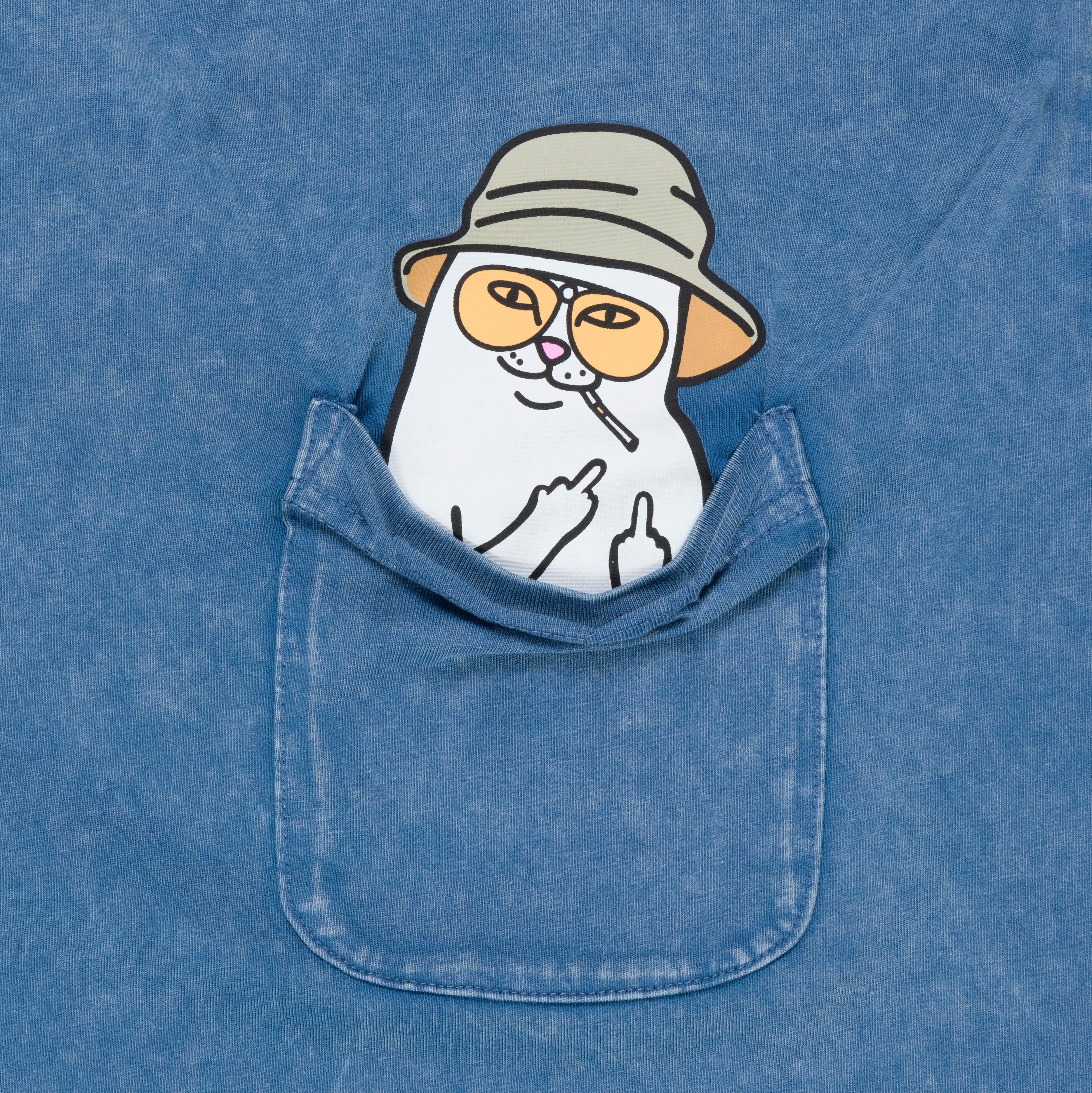  Nermal S Thompson Pocket Tee (Slate Mineral Wash)、mySite、merchandisen