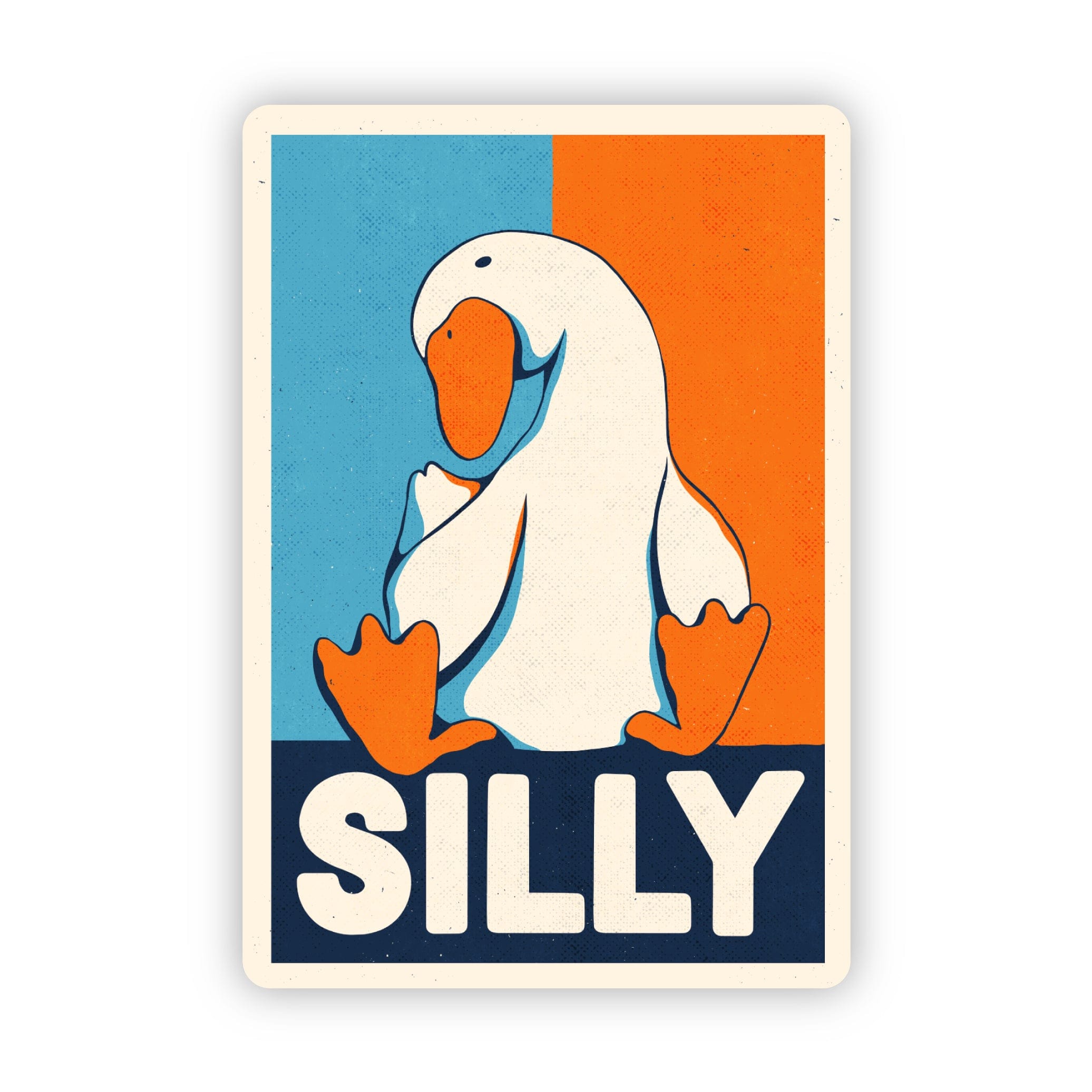  Silly Goose Campaign Sticker、mySite、ghnorth