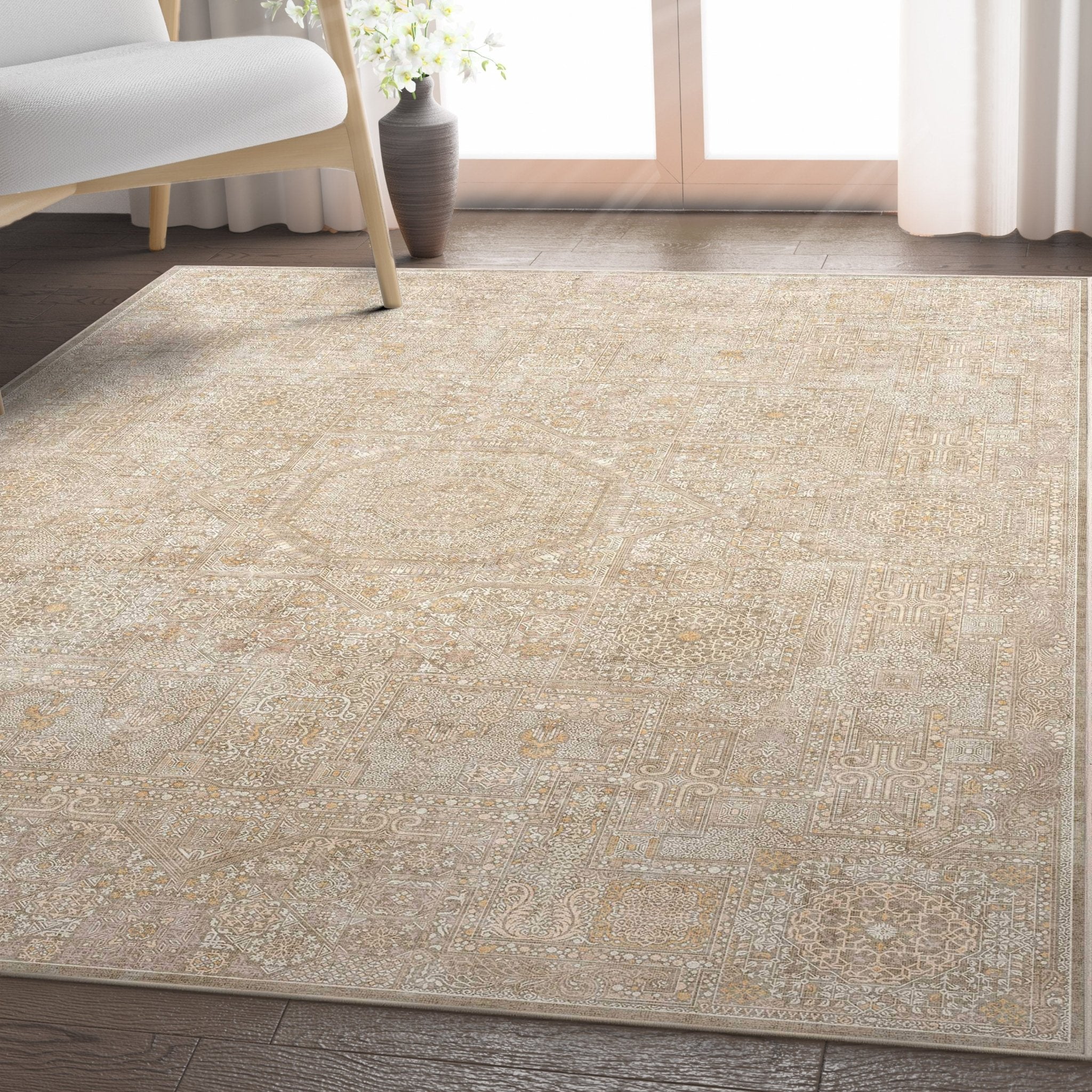 Amman Floral Rug – Subtle With Delicate Floral Accents、mySite、gigharbornorthrealestate