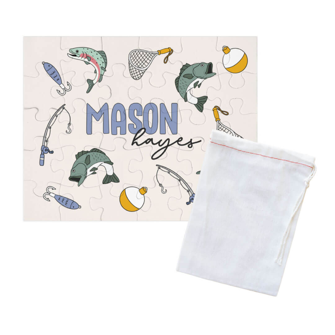 Kids Personalized 30 Piece Puzzle | Catch of the Day、mySite、layawaytickets