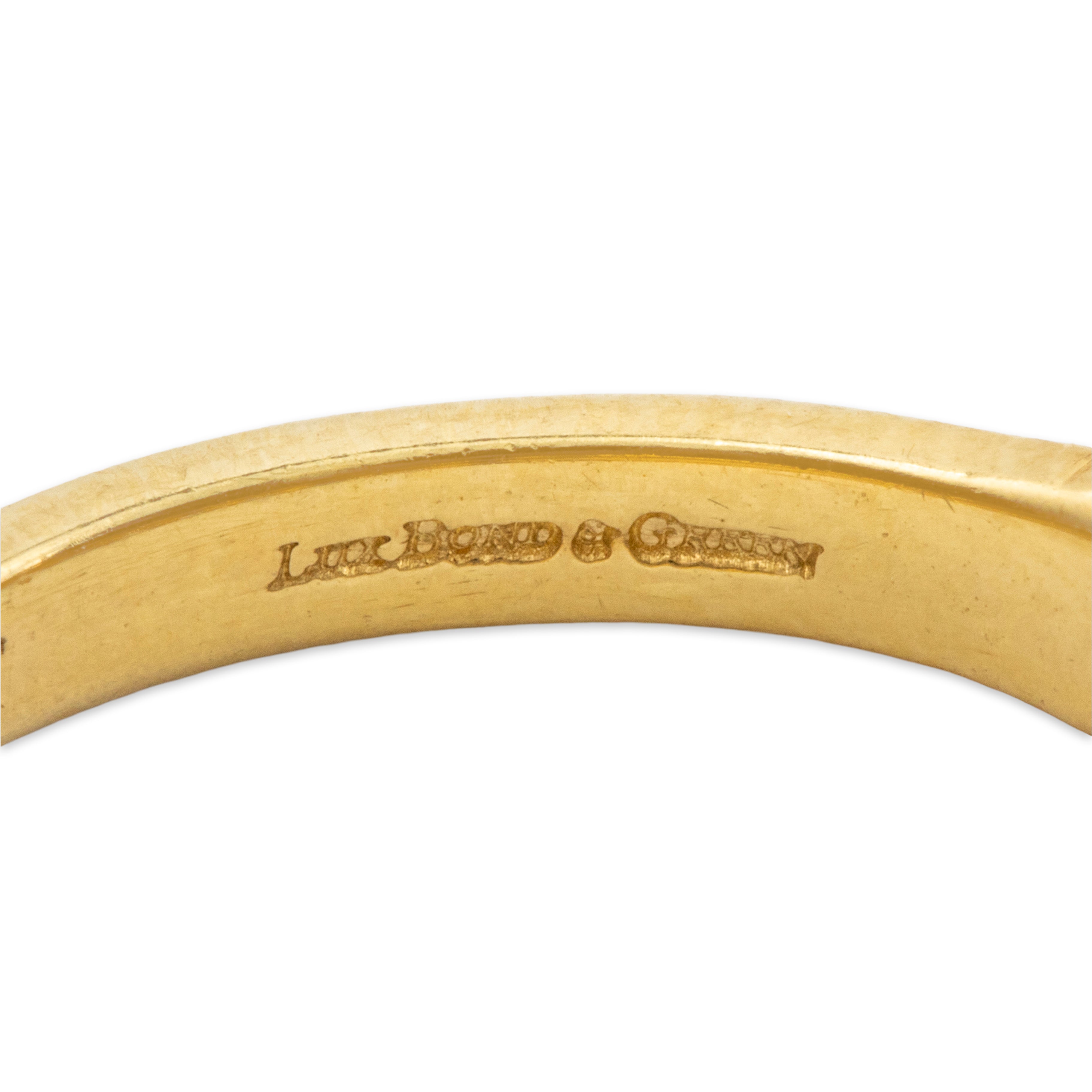 Vintage 18k Yellow Gold Sapphire .414cttw Diamond Stacking Ring 6、mySite、hinf8tx79