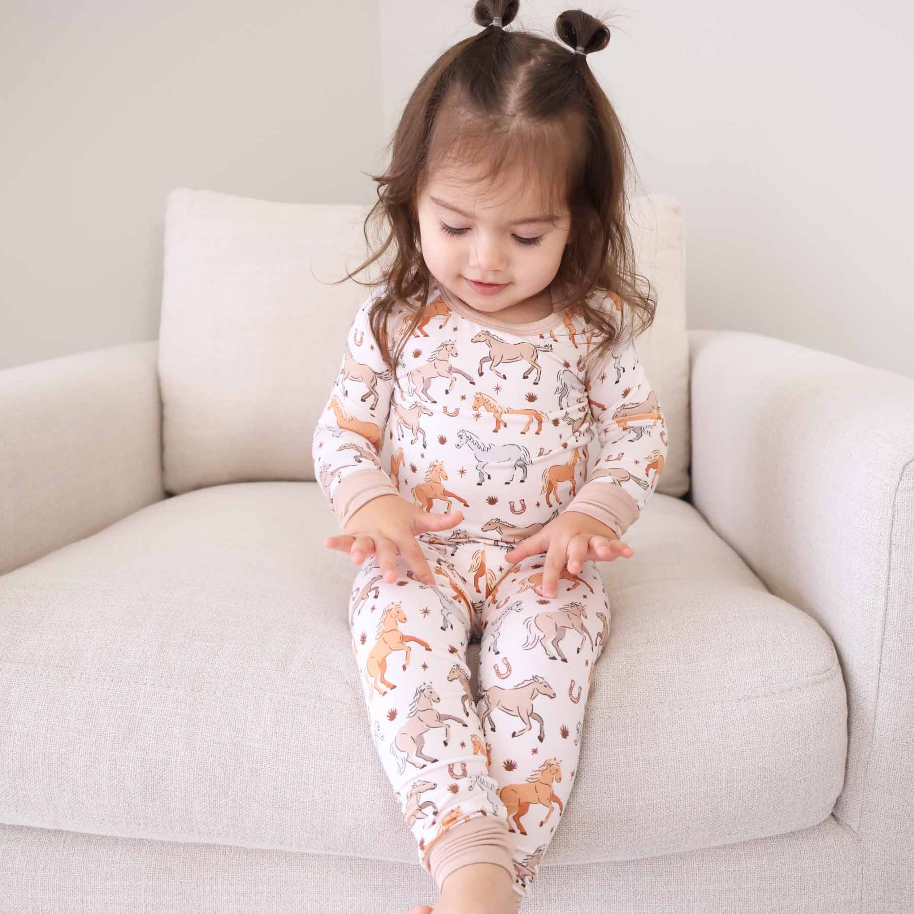  P's Ponies Two Piece Pajama Set、mySite、layawaytickets