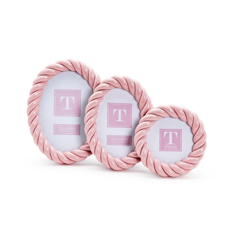  Pink Twist Photo Frame Set Of 3、mySite、elrpsem3k