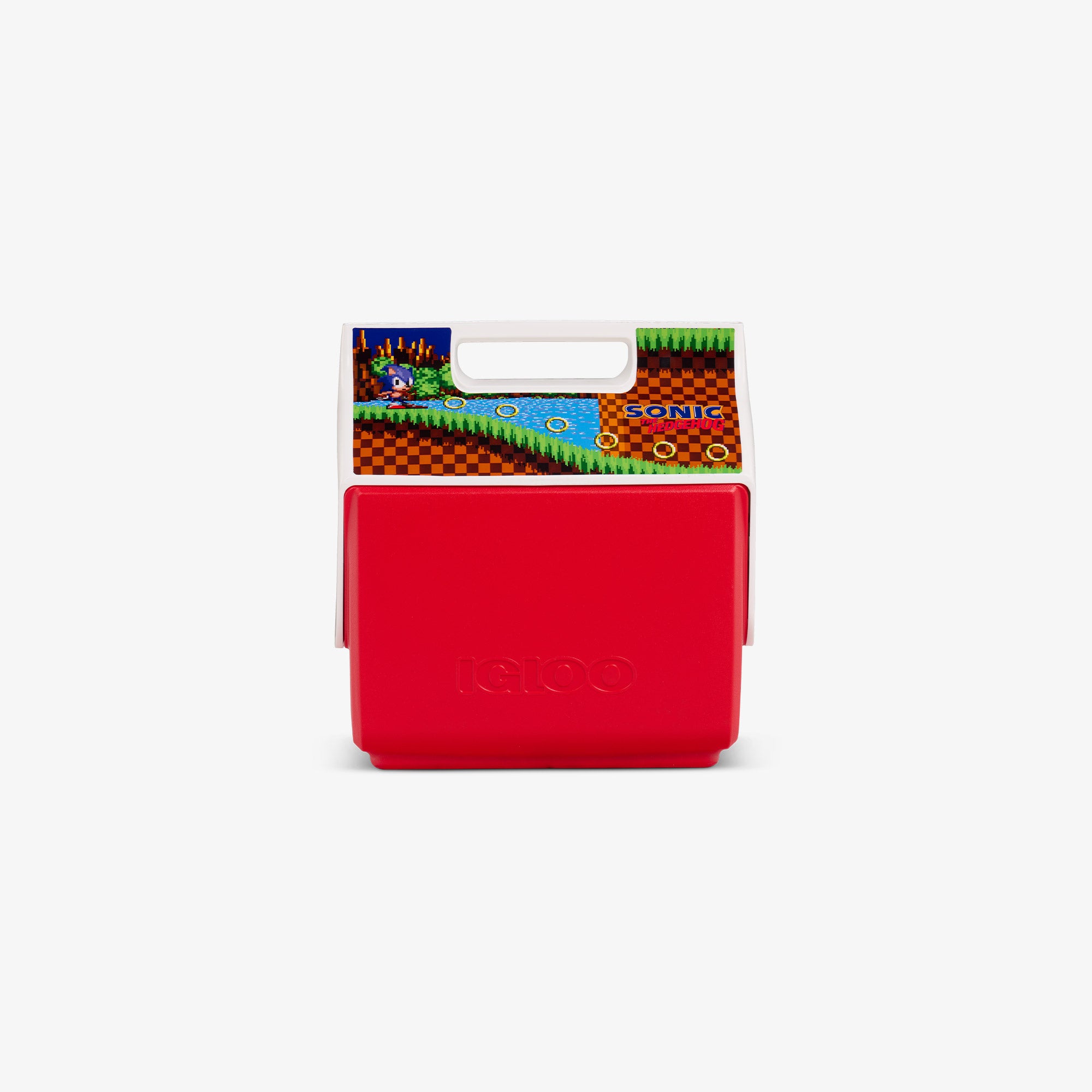 Sonic the Hedgehog Green Hill Zone Little Playmate 7 Qt Cooler、mySite、noshort