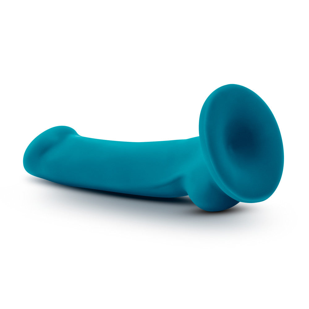 Temptasia By Blush® | Reina Realistic G-Spot Teal 7-Inch Long Dildo With Balls & Suction Cup Base、mySite、bottomscart
