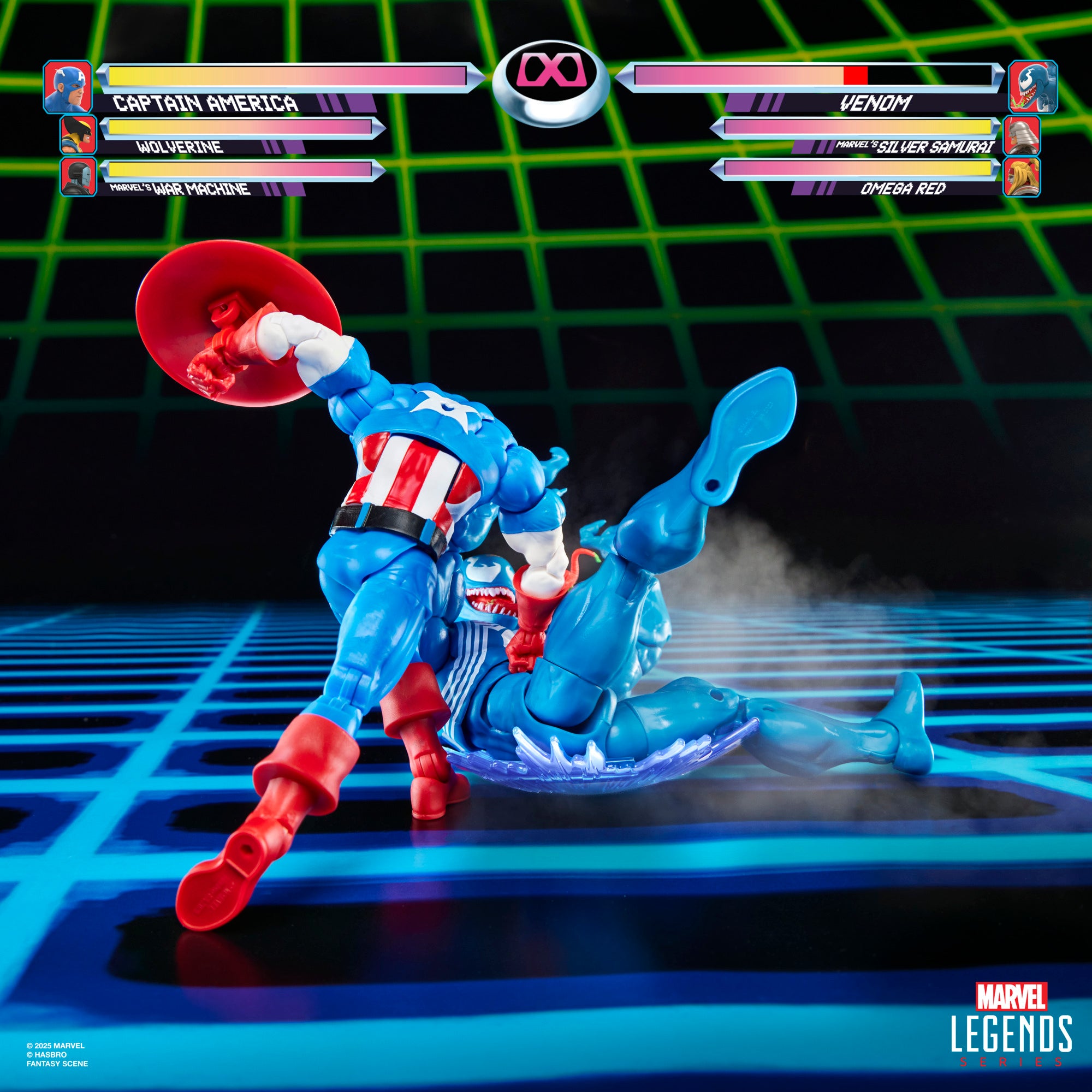 Marvel Legends Series Gamerverse Captain America vs Venom、mySite、hgirdovlk