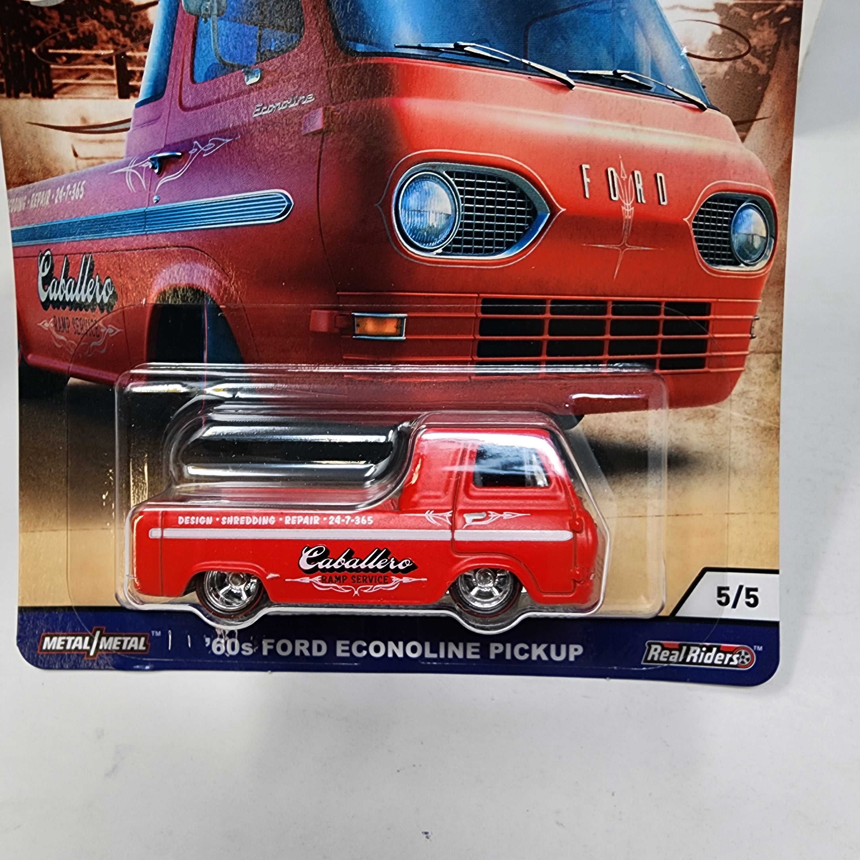 '60s Econoline Pickup * RED * Hot Wheels Shop Trucks Car Culture、mySite、hgirdovlk