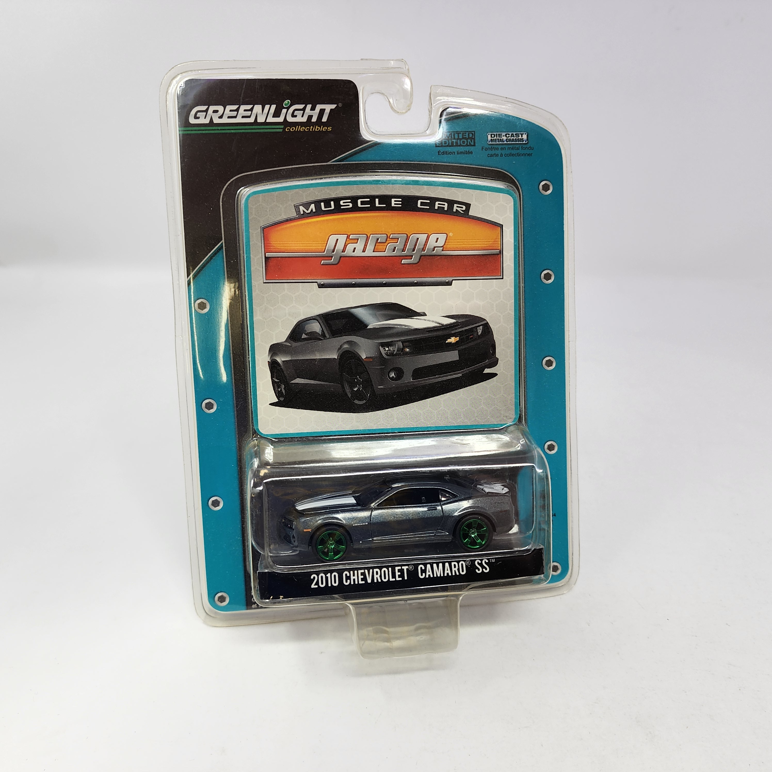 2010 Chevrolet Camaro SS * Greenlight Muscle Garage * Chase Green Machine、mySite、hgirdovlk
