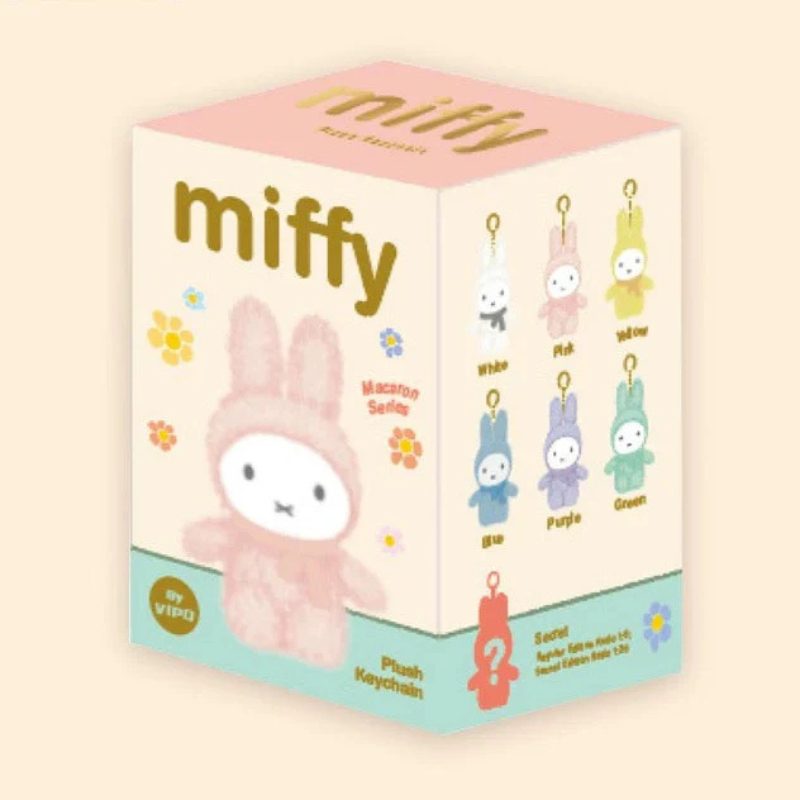 VIPO x Miffy Macaron Plush Blind Box、mySite、greenlandpopulation