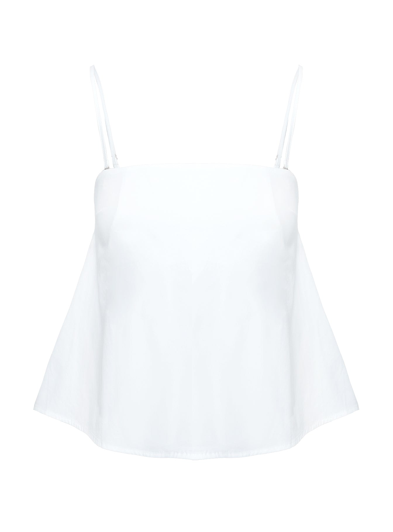 Trapeze Strapless Top White、mySite、solidvoid