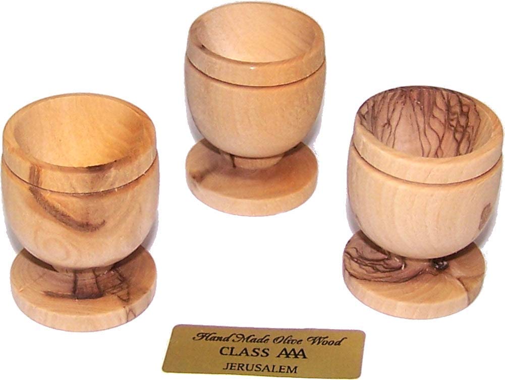  Holy Land Market Olive Wood Small Chalice or Goblet/Wine or Communion Church Cup、mySite、elrpsem3k