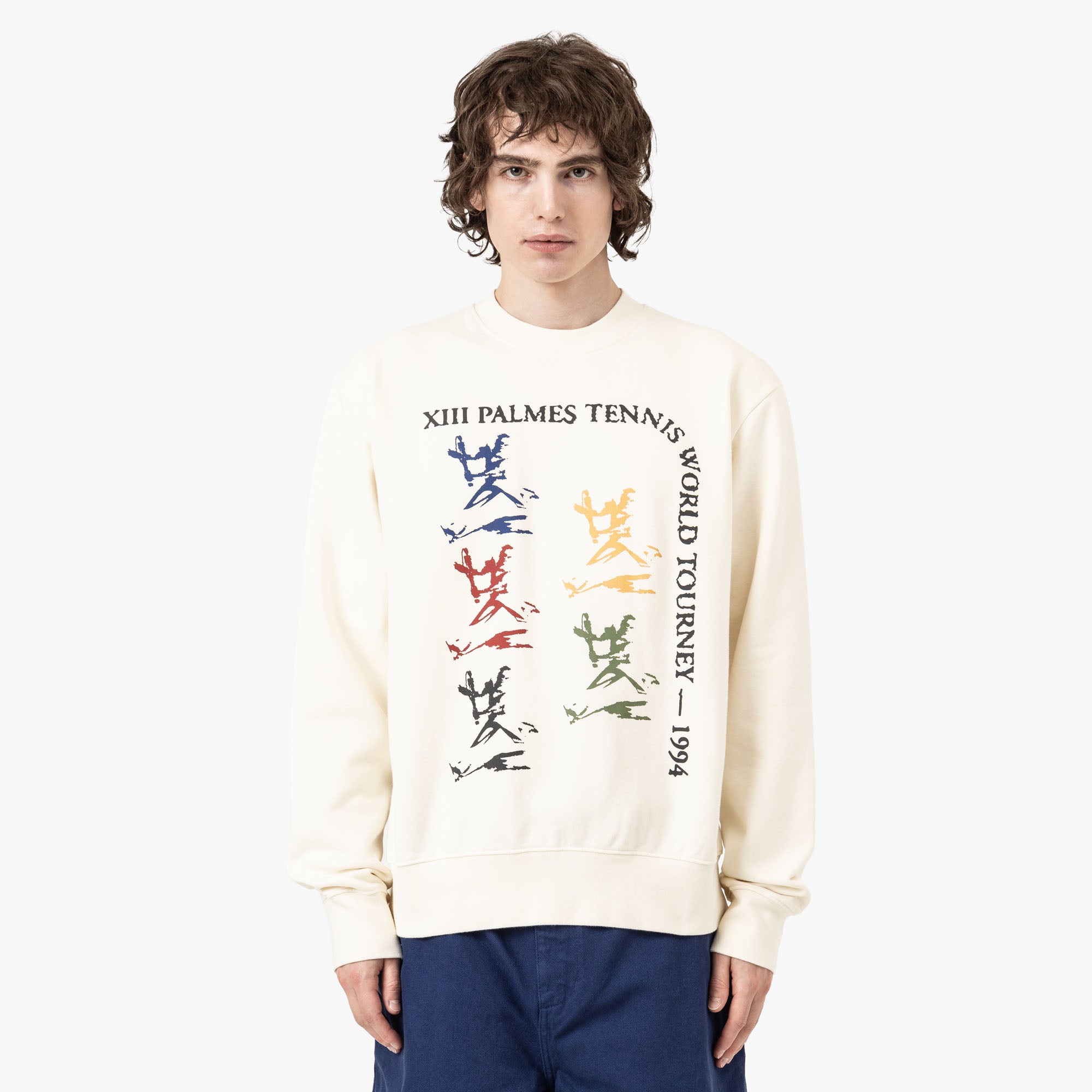  Palmes Tourney Crewneck Off White、mySite、merchandisen
