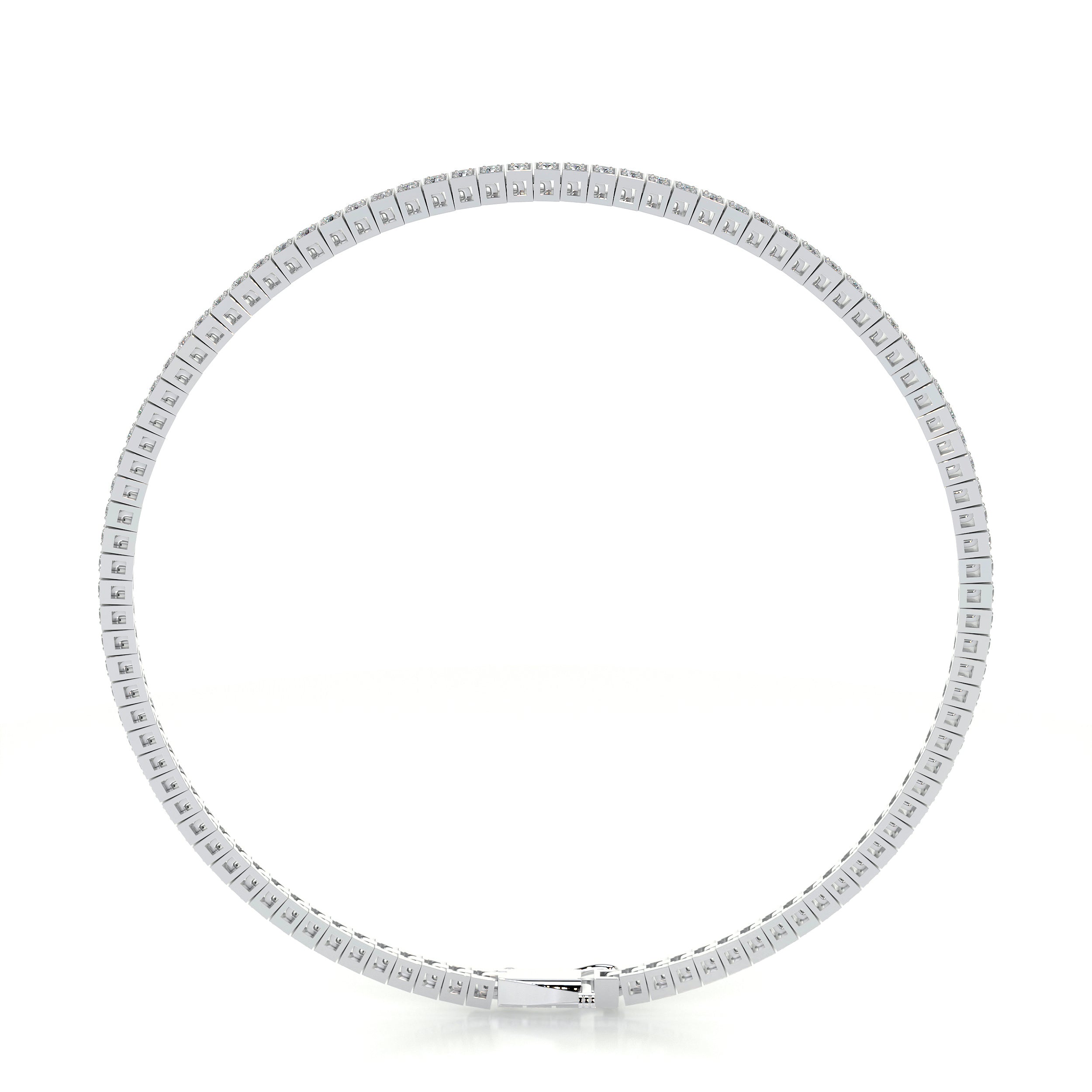 Georgina Diamond Tennis Bracelet (2.00 Carat) -18K White Gold、mySite、hinf8tx79