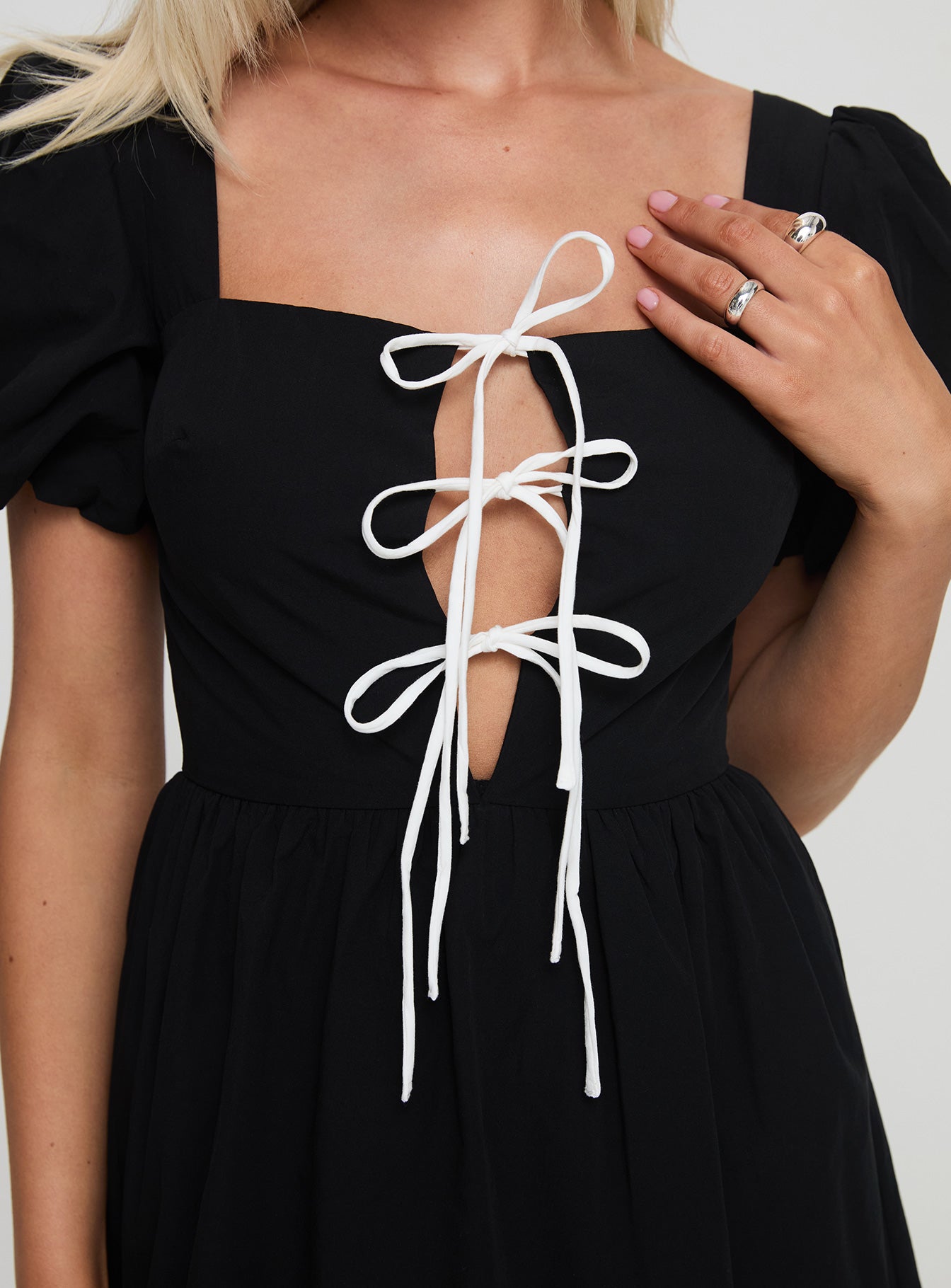 Maelle Romper Black、mySite、solidvoid