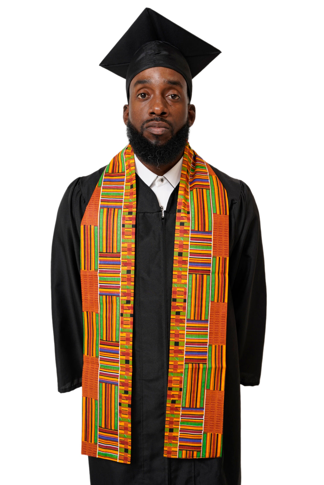 Kente African Print Graduation Stole/Sash-DP0795S1、mySite、solidvoid