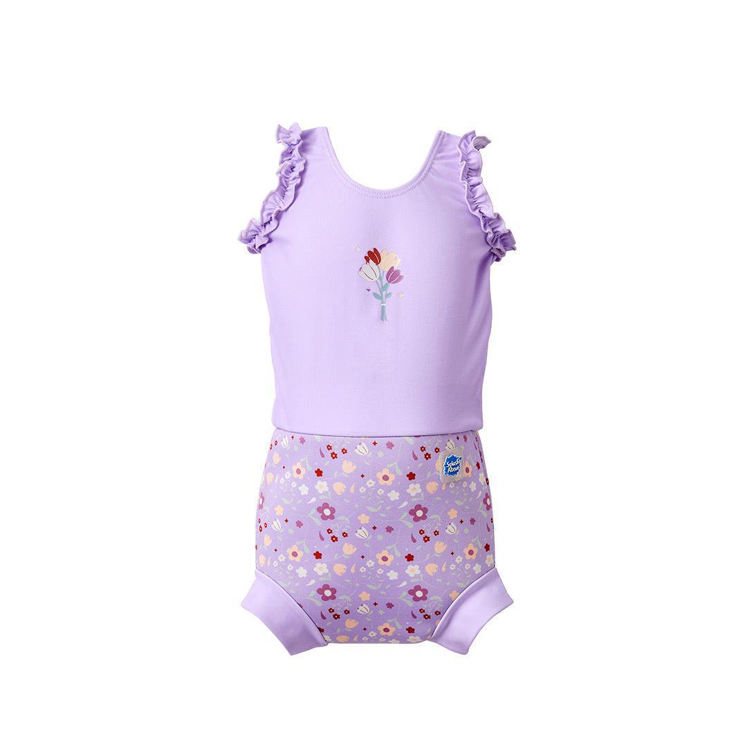  Splash About Costume Happy Nappy Frill - Lilac Spring、mySite、merchandisen