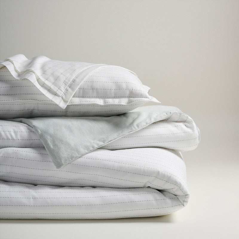 Cotton Bamboo Duvet Cover | Dobby | Tinsel Raindrop、mySite、camillekostekn