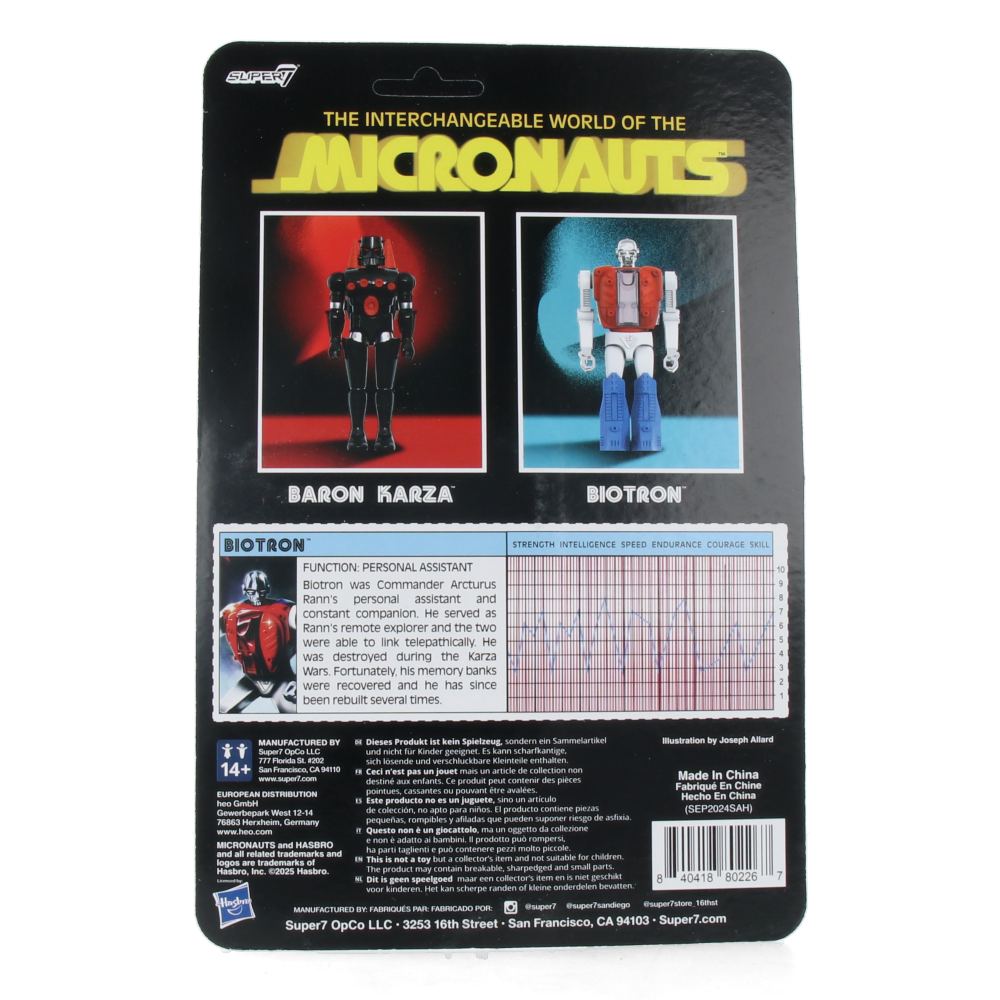  Biotron - Micronauts ReAction+ Wave 1、mySite、greenlandpopulation