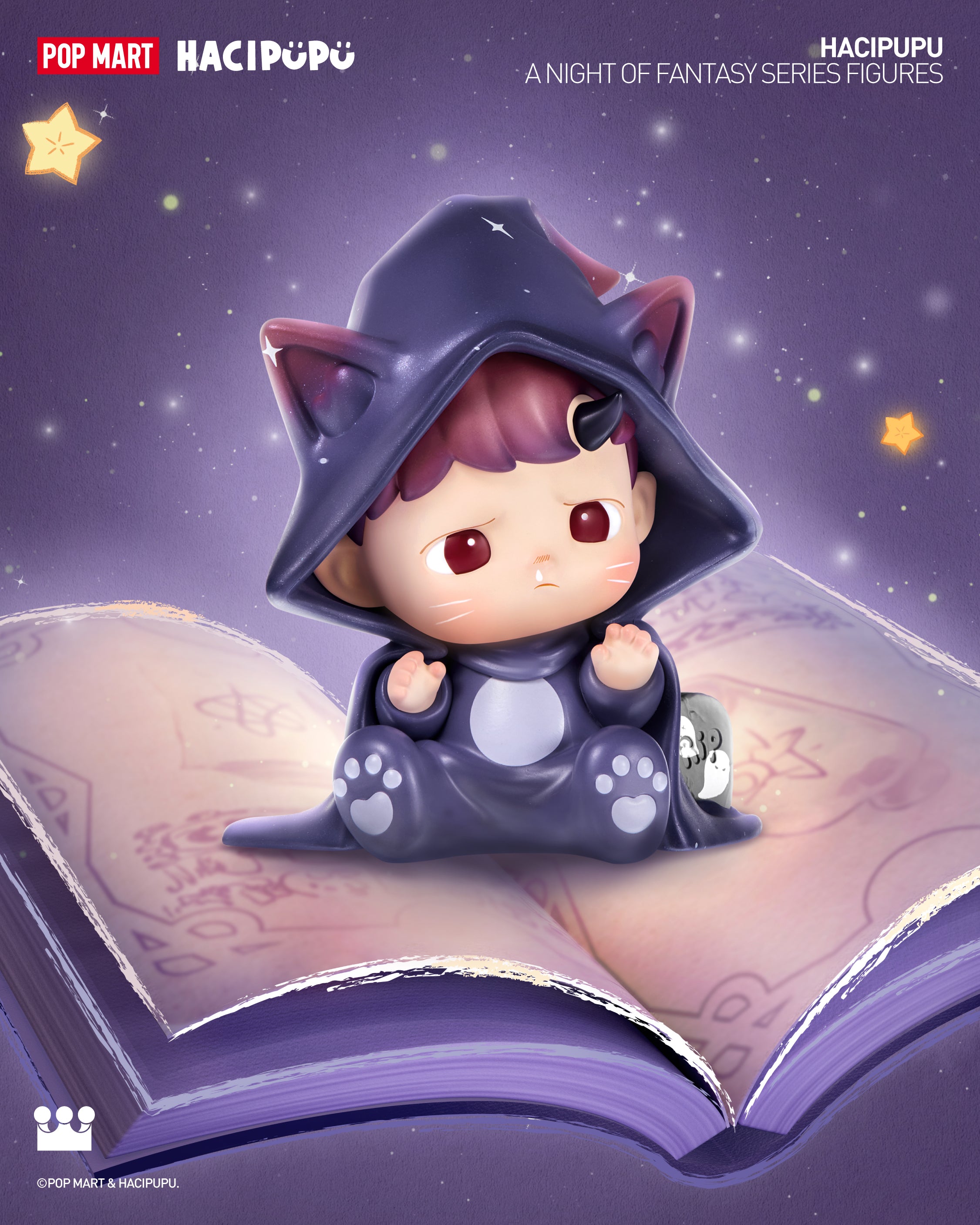  POP MART HACIPUPU A Night of Fantasy Series Figures、mySite、greenlandpopulation