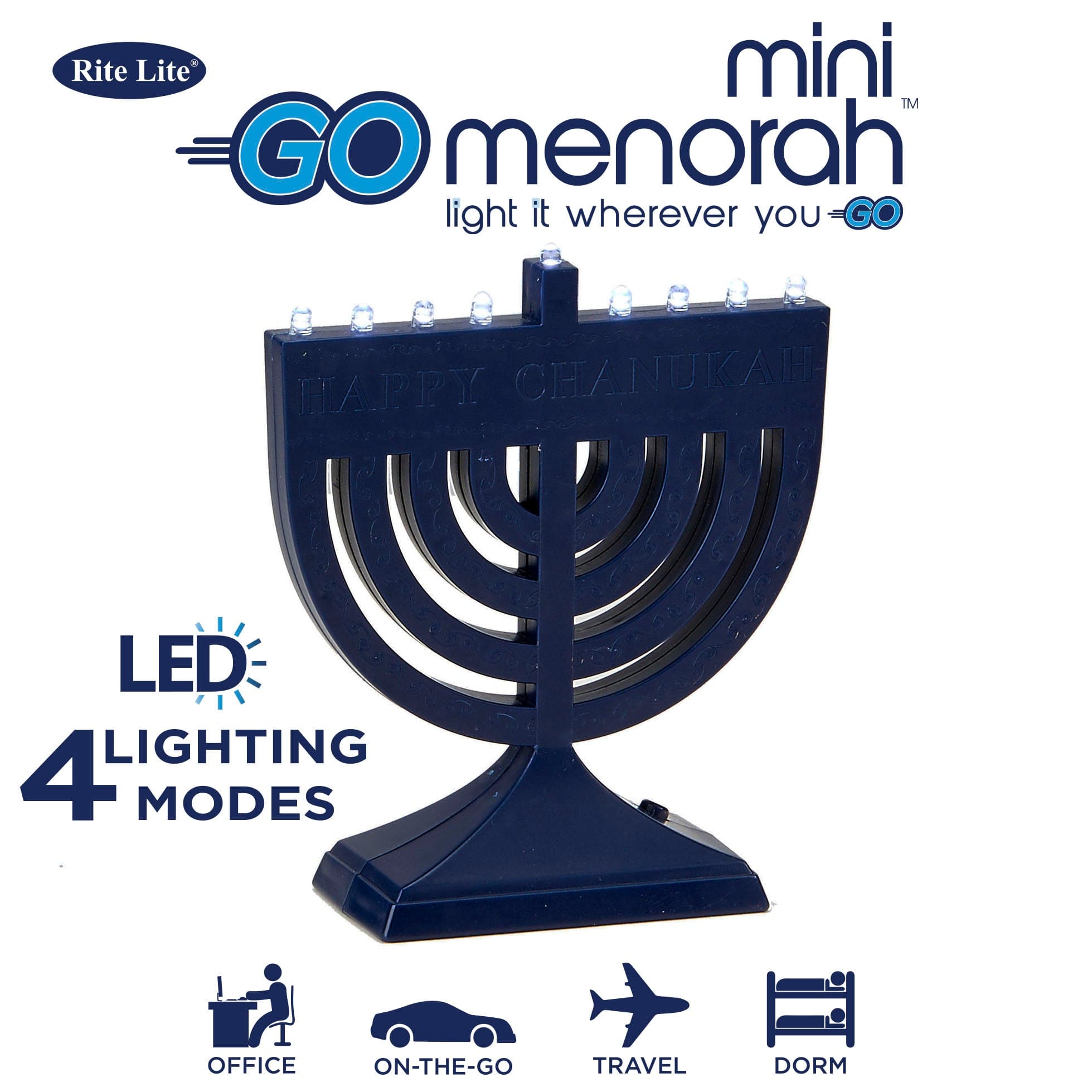 Mini Go Menorah™ - Navy Blue、mySite、topwebapps