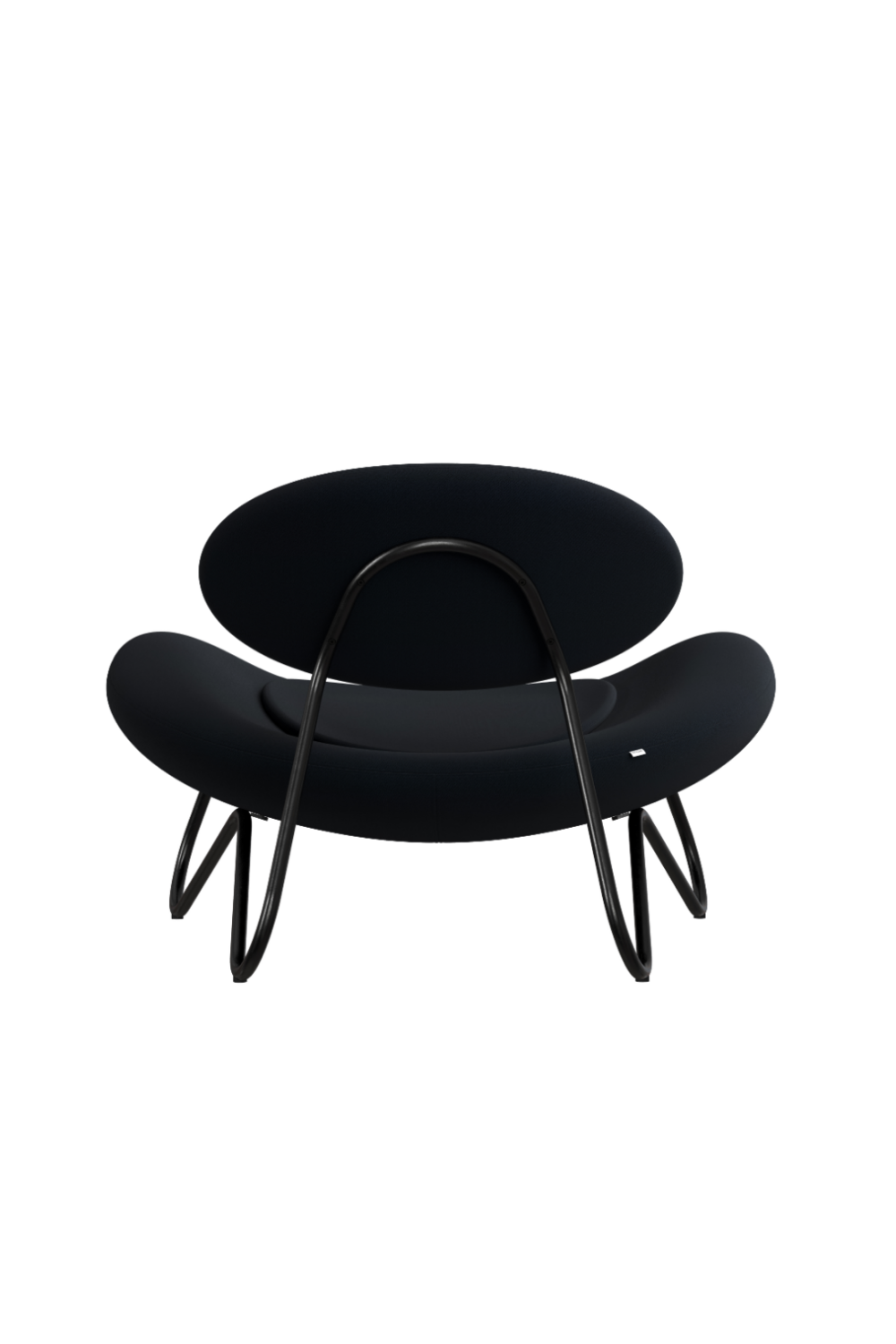 Black Framed Modern Lounge Chair | WOUD Meadow、mySite、neckold