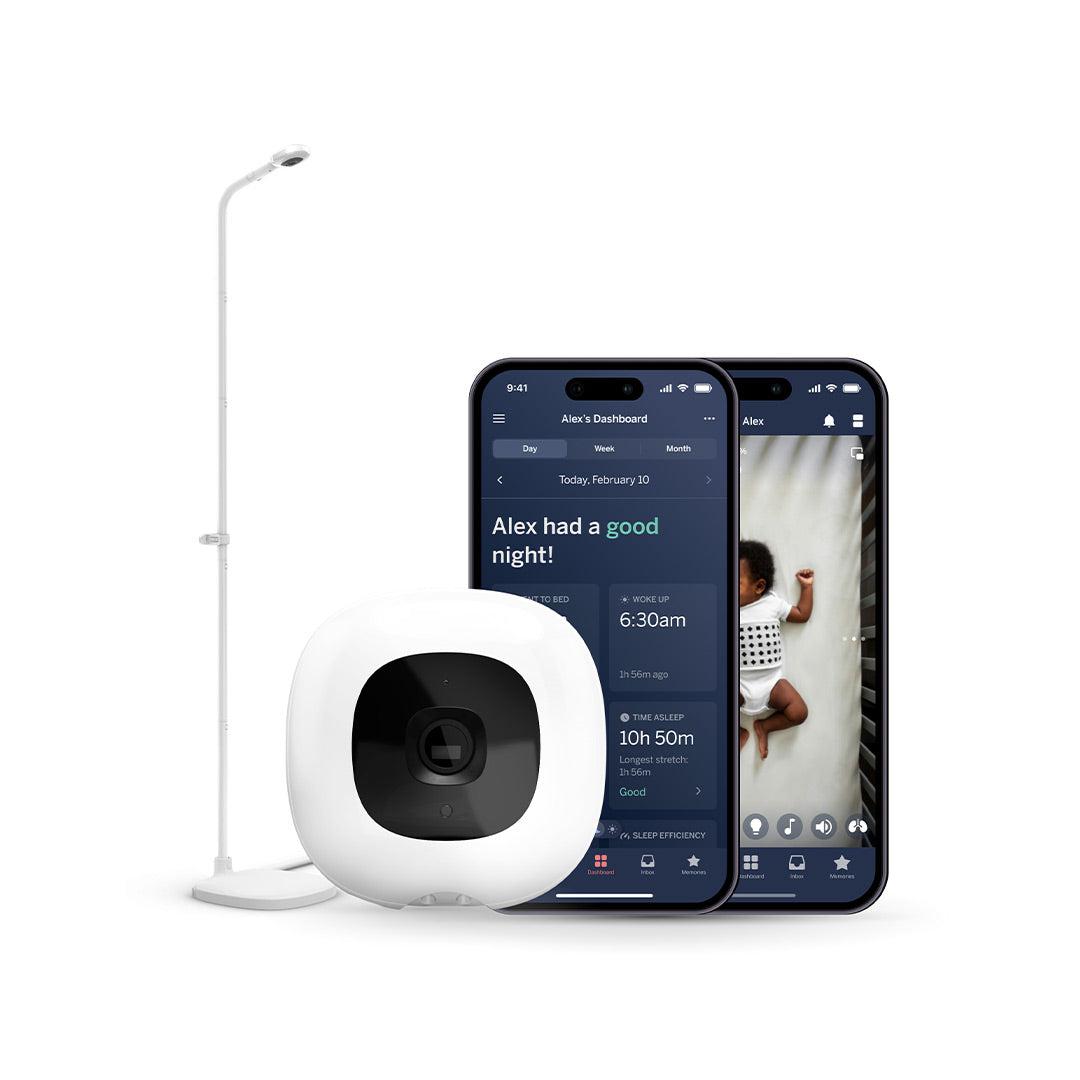  Nanit Pro Baby Monitor + Floor Stand Gen2 - White、mySite、merchandisen